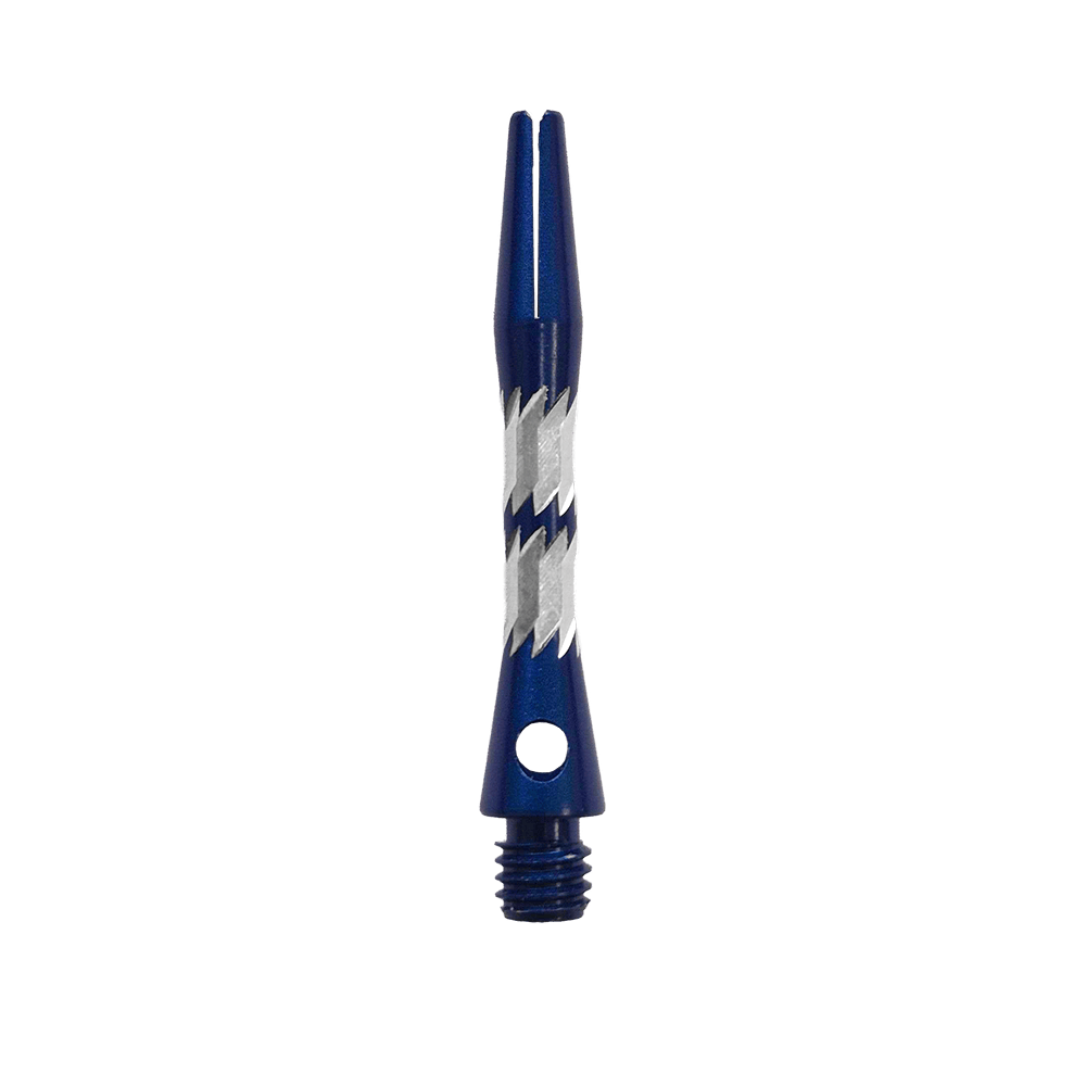 Ejes de aluminio Bulls NL Minor - Azul - 33 mm Abgebildet sind Bulls NL Minor Aluminium Shafts in Blau, 33 mm lang. Die Schäfte sind für Dartpfeile geeignet.