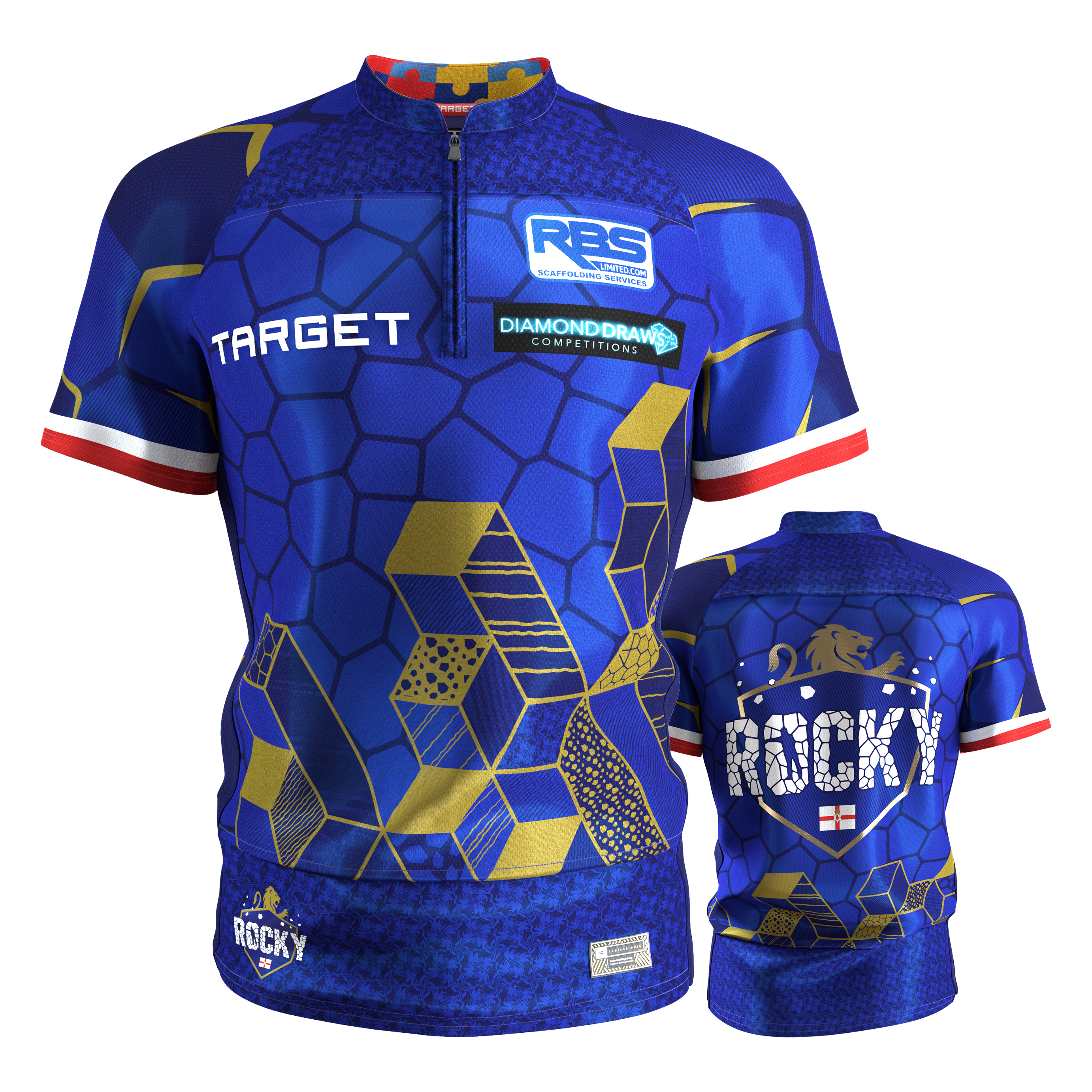 Camiseta Target Josh Rock Dart 2027 Hier ist das Target Josh Rock Dartshirt 2027 zu sehen. Das Shirt überzeugt durch seine moderne Optik.