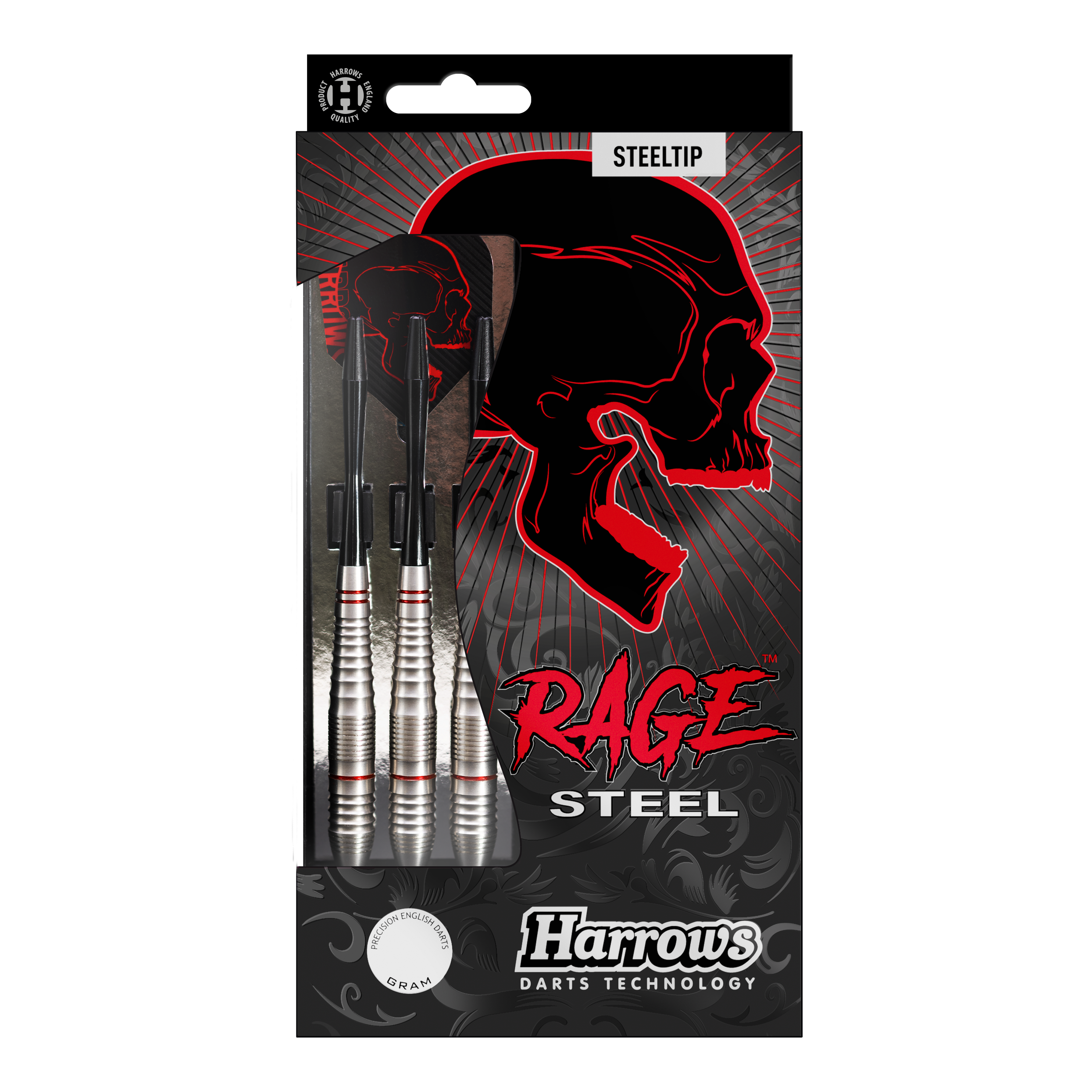 Dardos de acero Harrow&#39;s Rage
