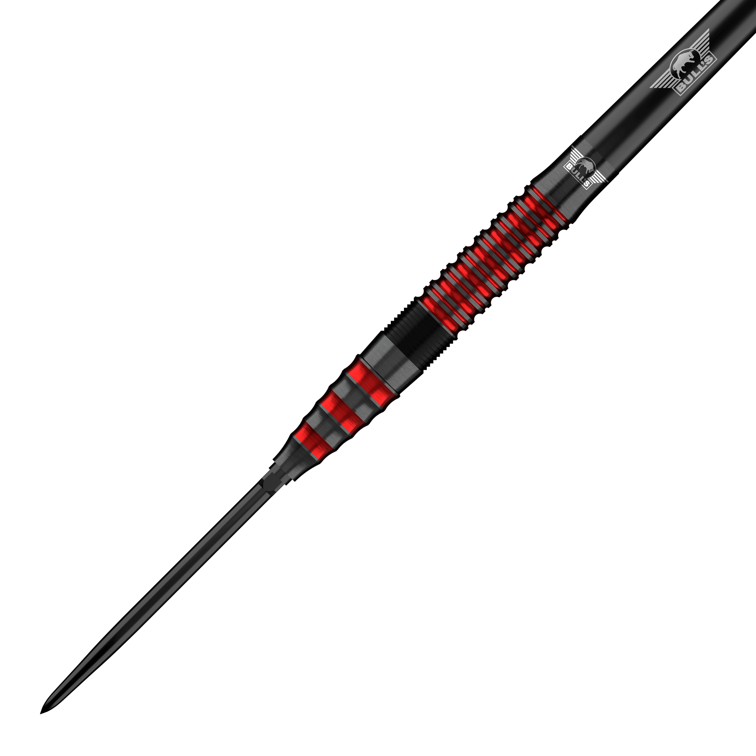 Bulls NL Florian Price 90 Puntos Convertibles Steeldarts Gezeigt werden Bulls NL Florian Preis 90 Convertible Point Steeldarts. Das Set eignet sich für Darts-Spieler.