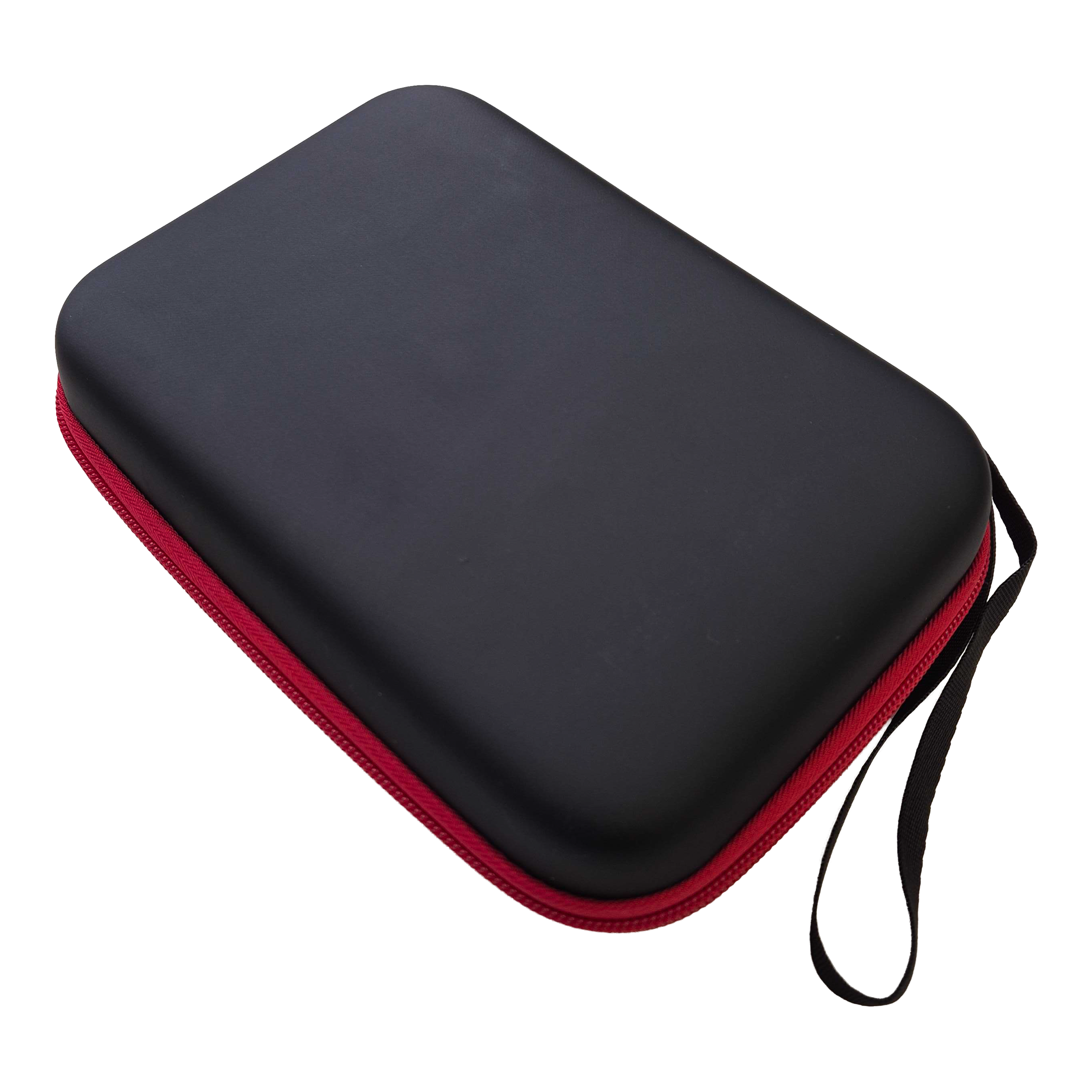 Estuche para dardos McDart System-4 Auf dem Bild ist ein Dartcase in Schwarz abgebildet. Das Etui dient zum sicheren Transport von Dart-Pfeilen.
