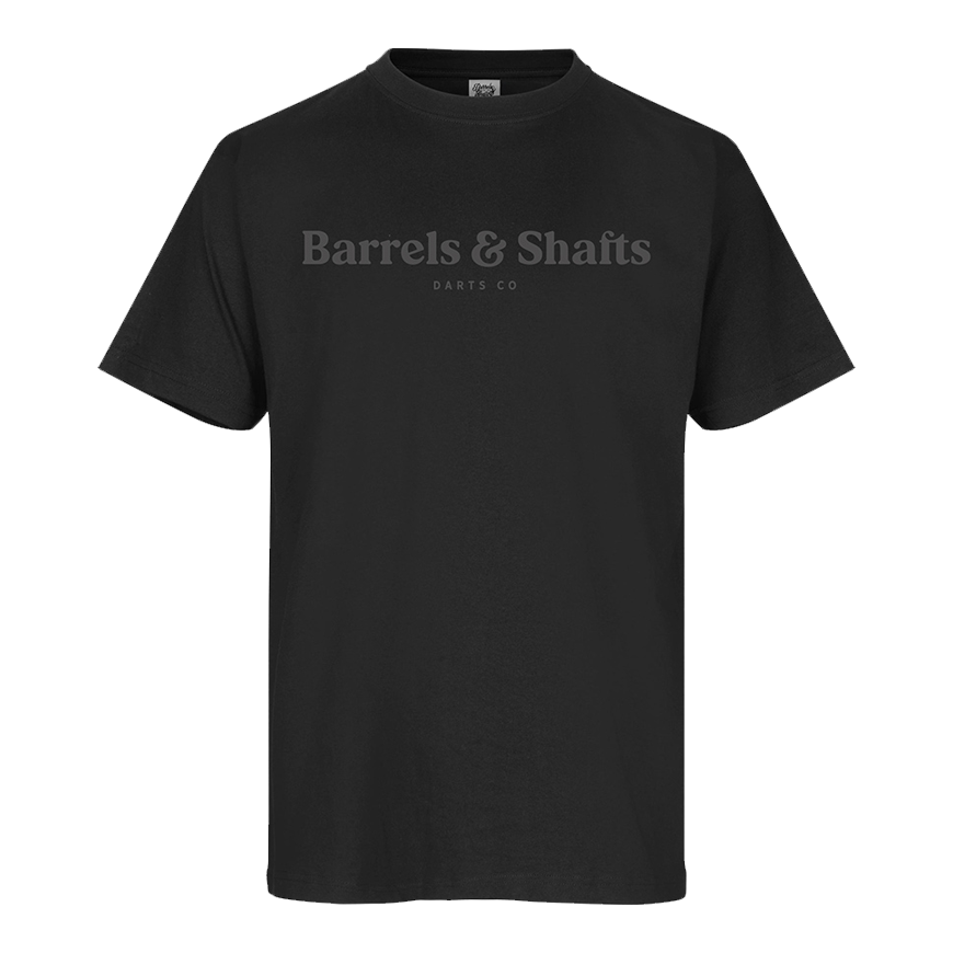 Camiseta Barriles y Ejes - Negro