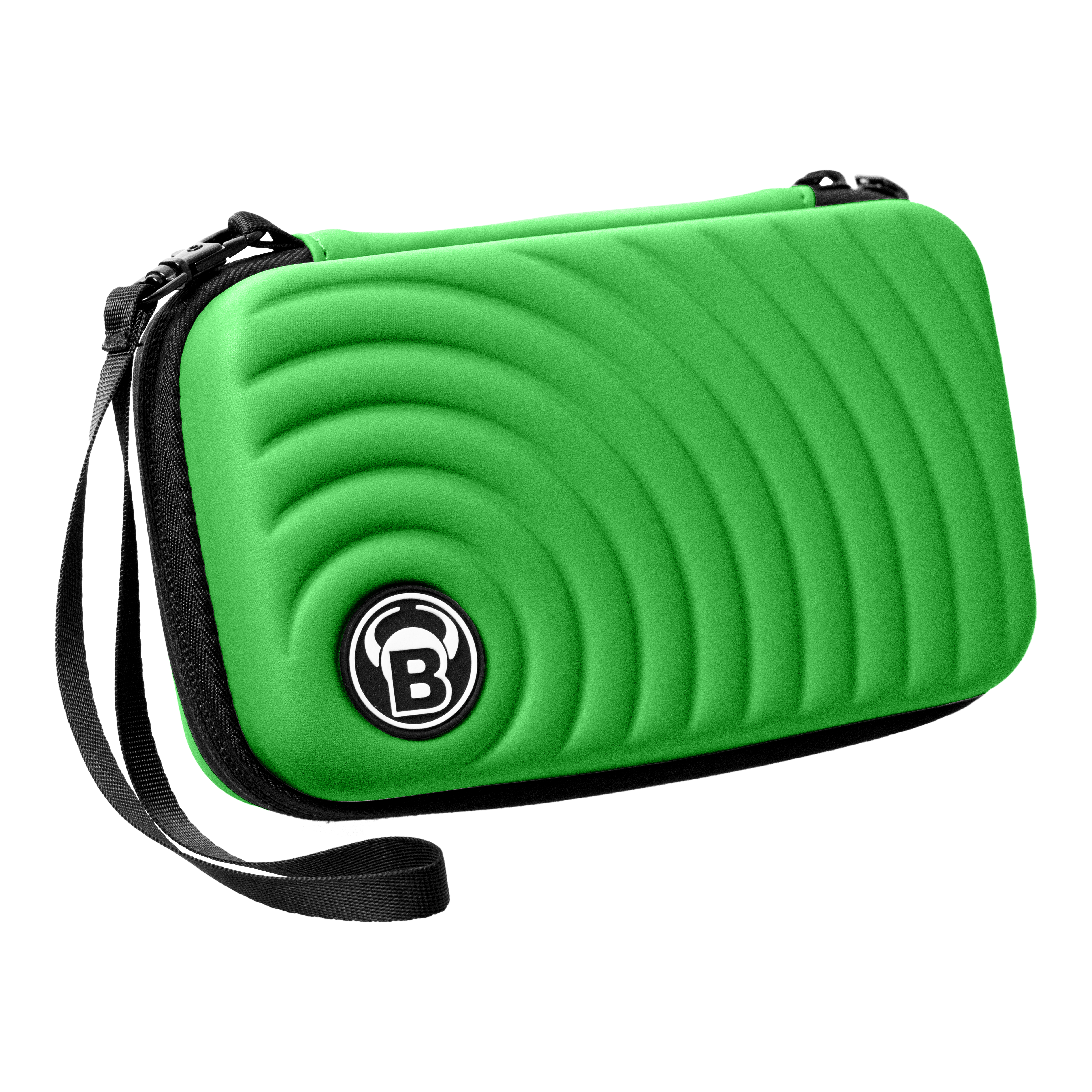 Estuche para dardos Beazd Orbis XL - Verde Hier ist die Beazd Orbis XL Dartcase abgebildet. Das Etui eignet sich zur Aufbewahrung von Dartzubehör.