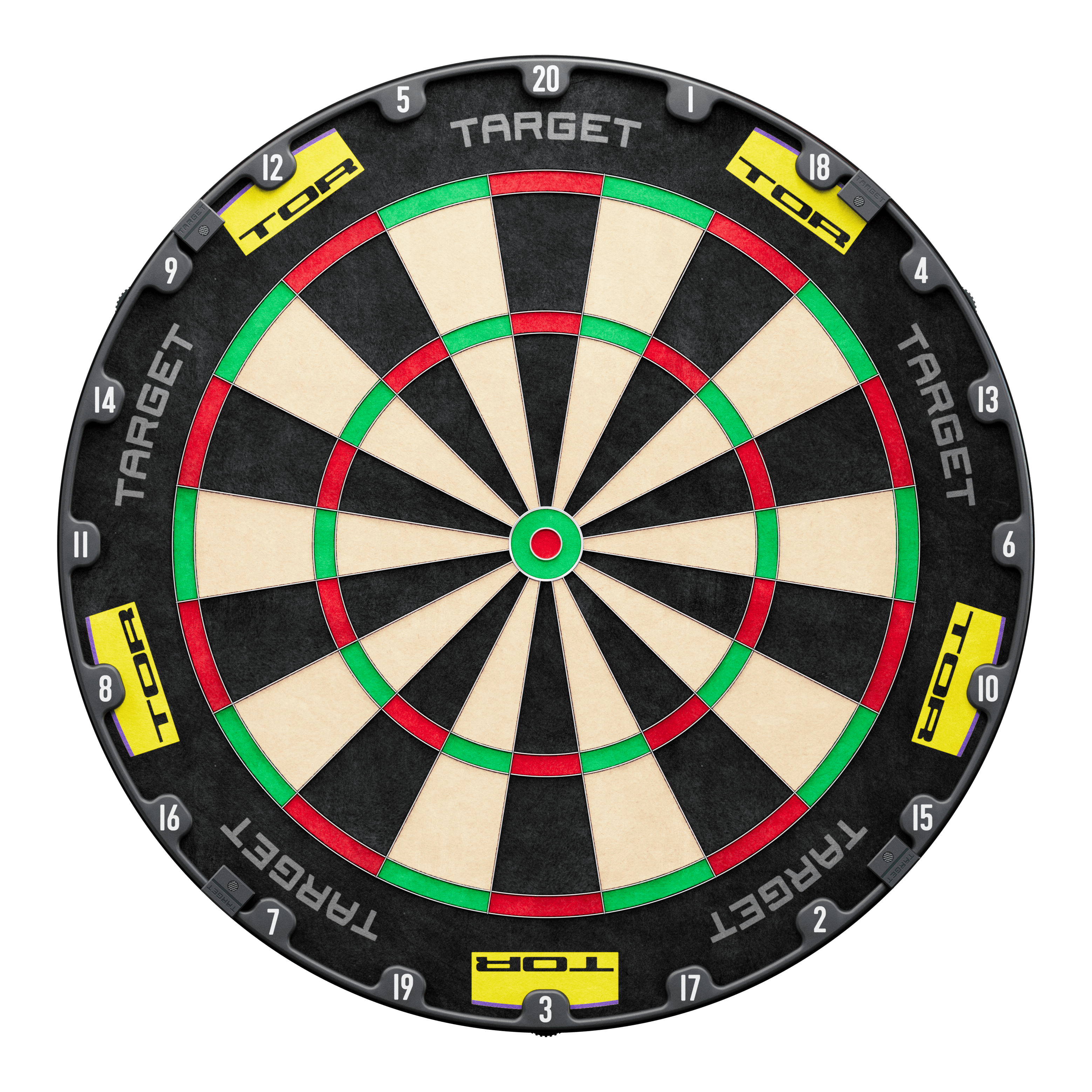 Paquete de diana de dardos de acero con forma de objetivo envolvente, campeón mundial Luke Littler 2025 Das Bild zeigt ein Dartboard-Set mit dem Namen "Target Luke Littler World Champion 2025 Surround Tor Steeldartboard Bundle". Das Board hat eine schwarze Umrandung mit den Aufschriften "TARGET" und "TOR".