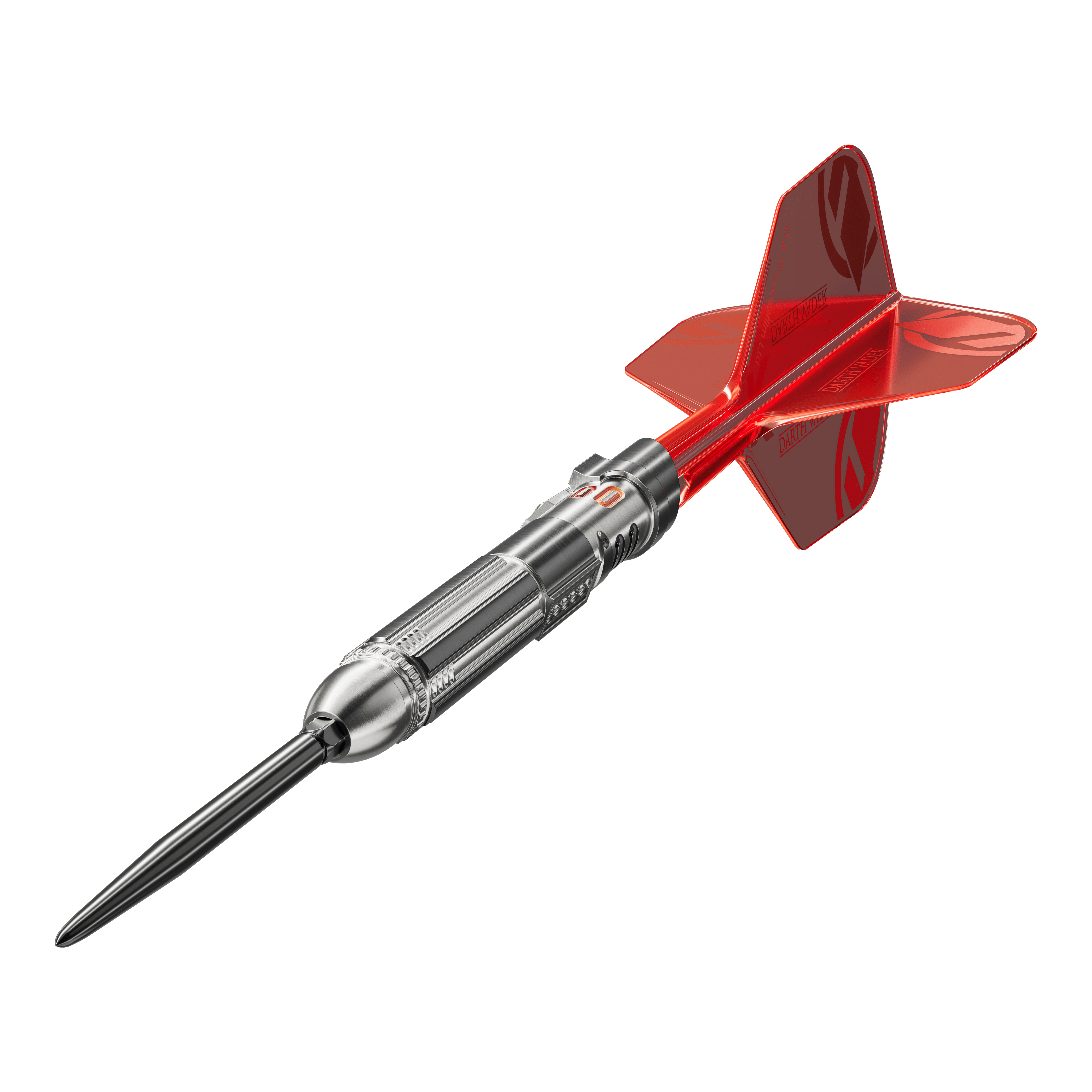 Dardos Target Star Wars Darth Vader Sith Lord Lightsaber Edición Limitada Primera Edición - 24 g Abgebildet ist das Produkt Target Star Wars Darth Vader Light Saber Limited Edition Steeldarts - 24g. Die Darts sind inspiriert von Darth Vaders Lichtschwert und im Star Wars Design gestaltet.
