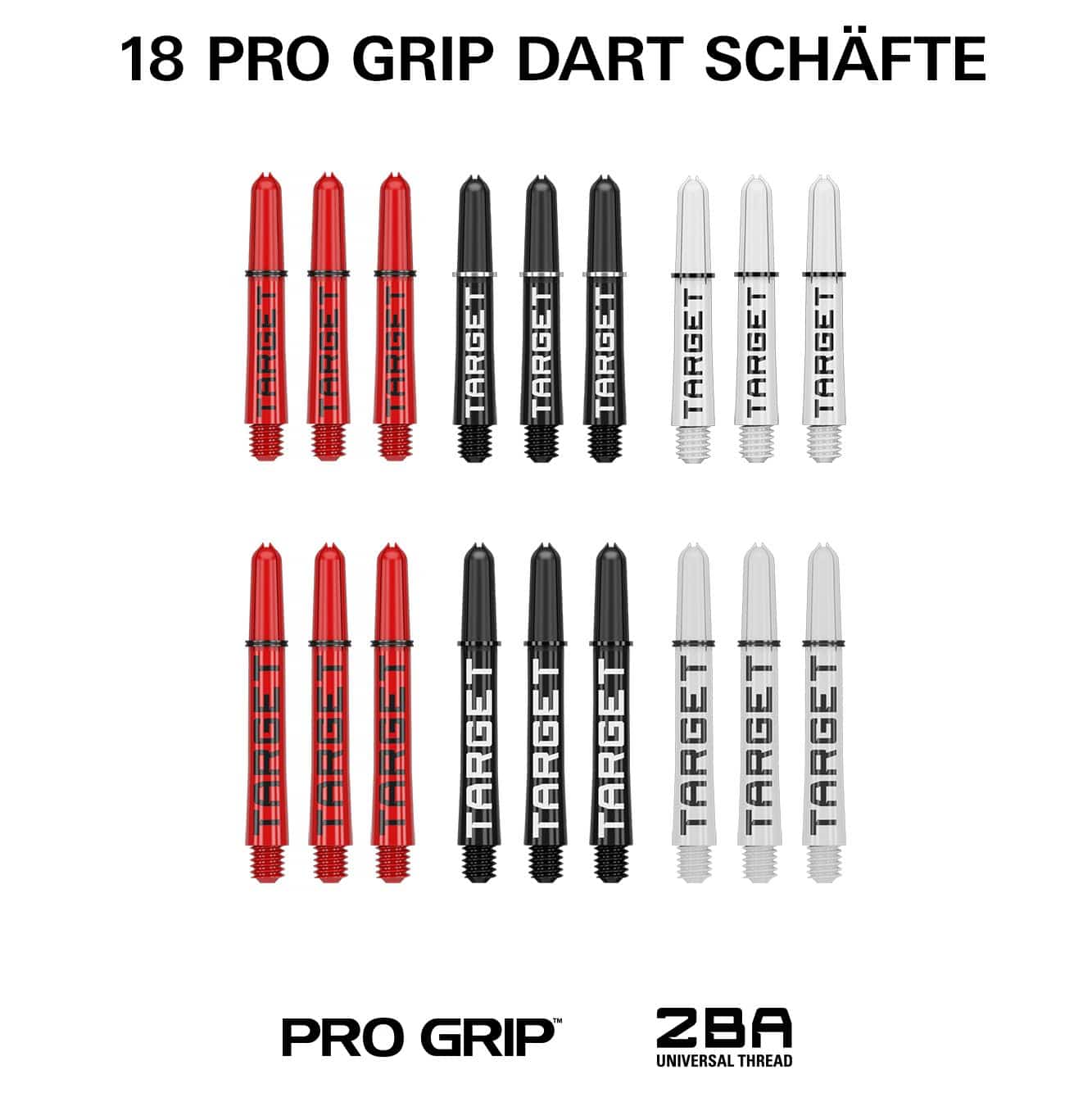 Juego de 100 dardos Steeldart de latón Target Stephen Bunting Bullet - 22 g