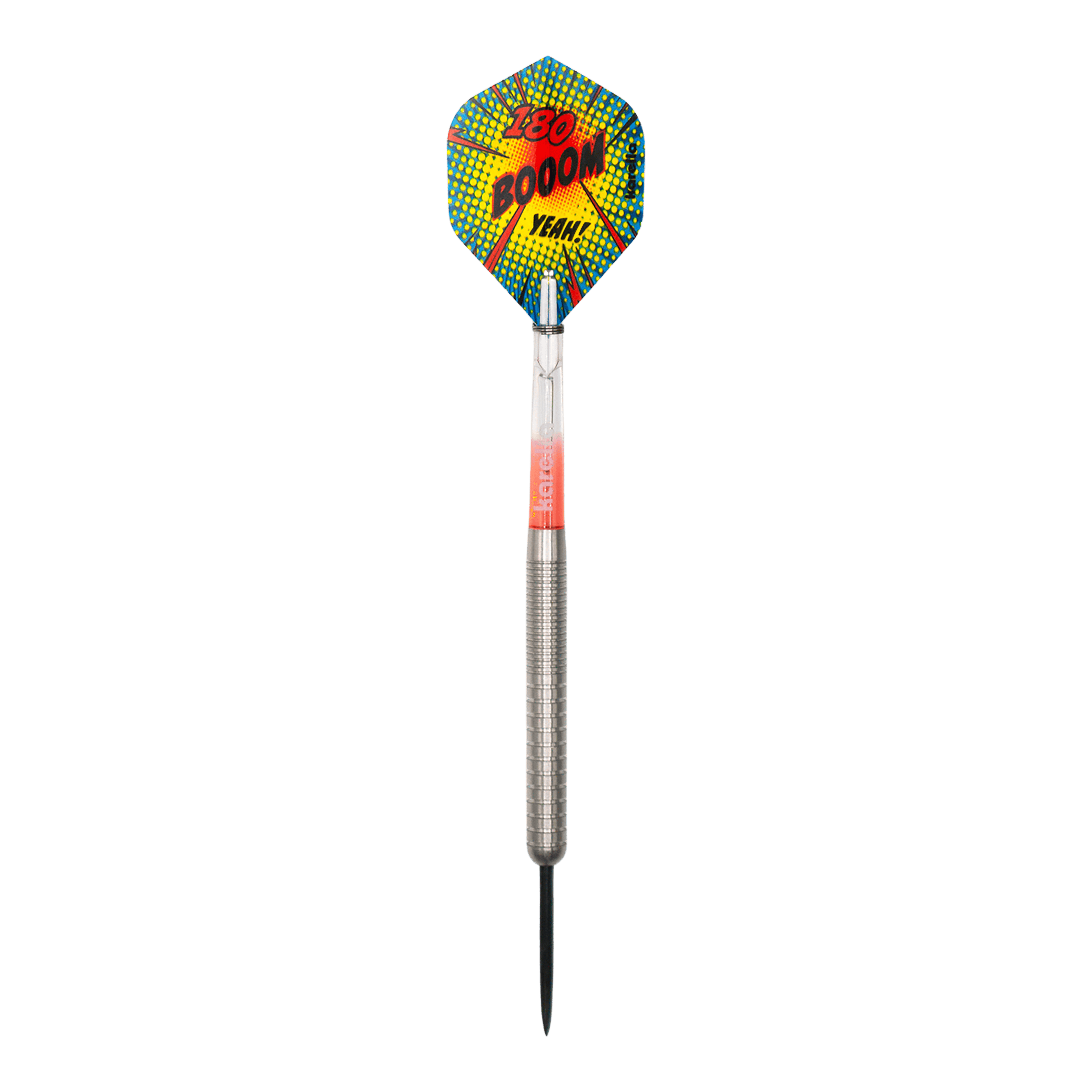Dardos de acero Karella Comic Line CL-1 - 22 g Abgebildet ist der Karella Comic Line CL-1 Steeldarts - 22g. Diese Aufnahme zeigt das Produkt aus einer bestimmten Perspektive.