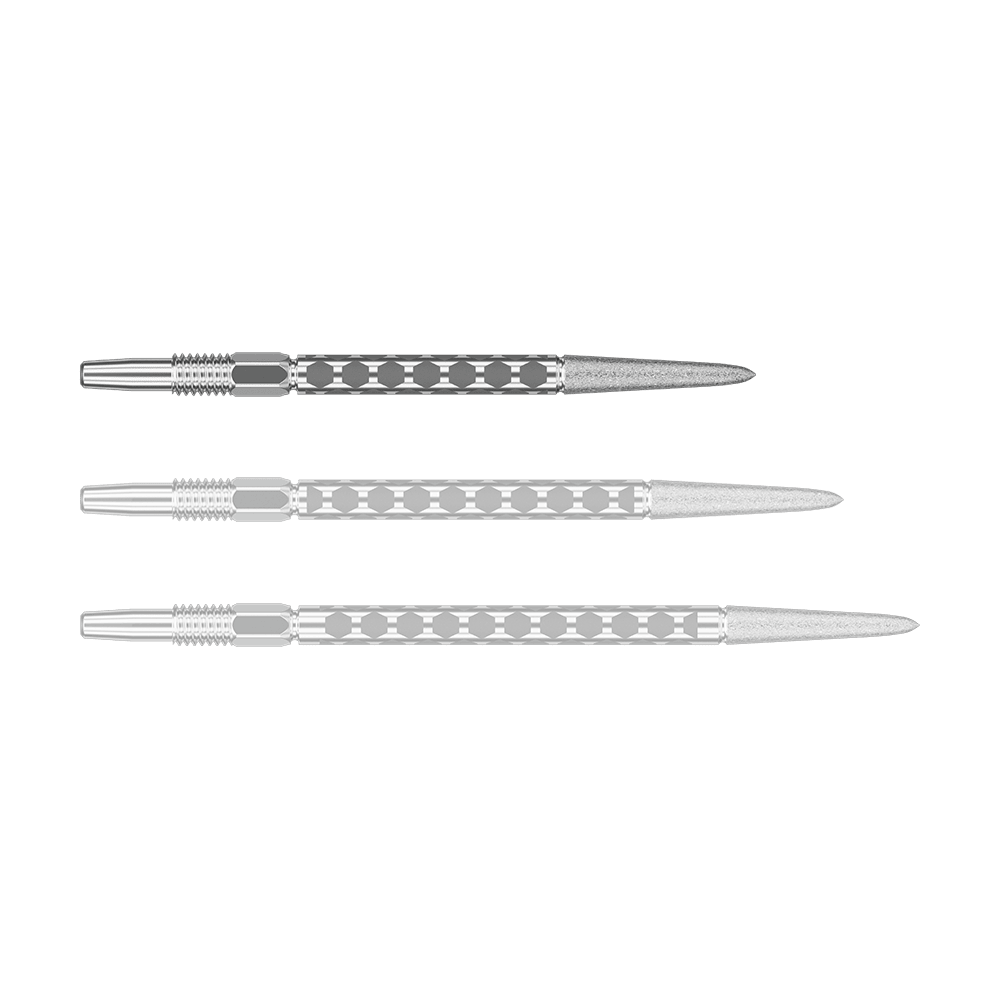 Puntas de dardo Target Swiss FLT Point - Plateadas