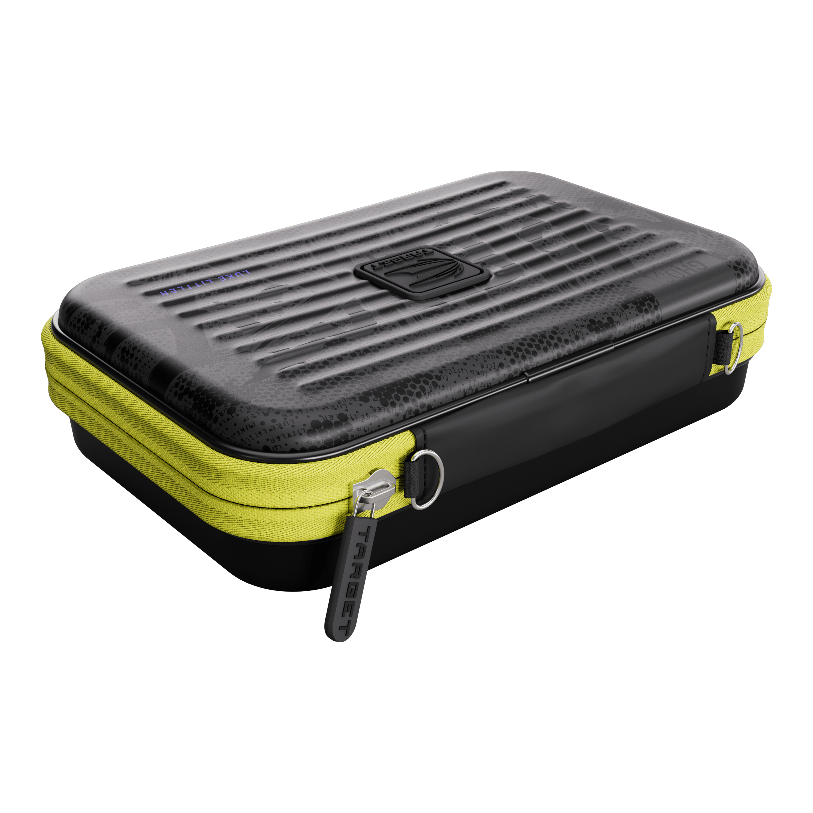 Estuche para dardos Takoma XL Ghost Series Luke Littler Abgebildet ist das Takoma XL Ghost Series Luke Littler Dartcase. Dieses Etui dient zur sicheren Aufbewahrung von Darts.