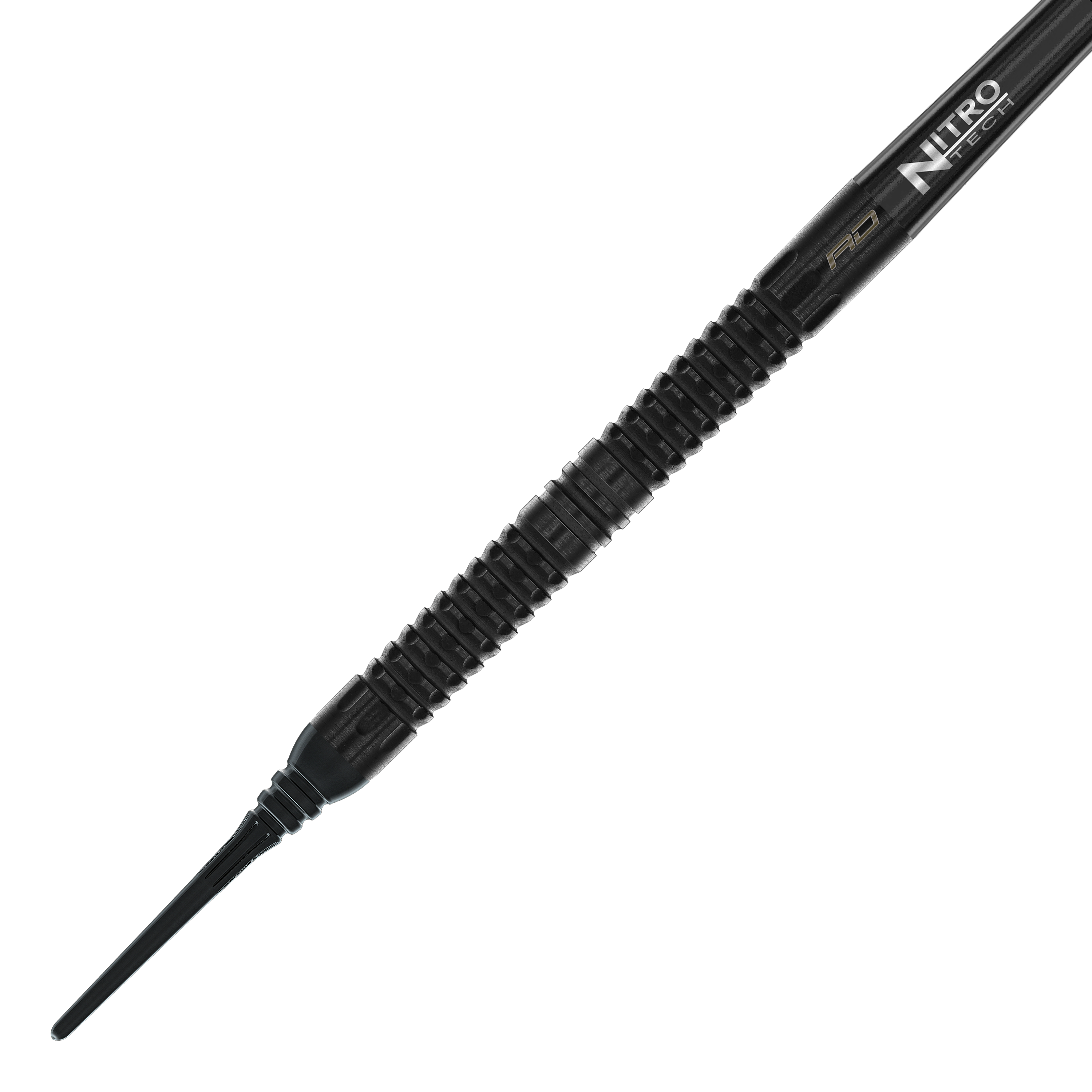 Hier sieht man den Red Dragon Peter Wright Snakebite Black Mamba Softdart mit 20g. Das Produkt bietet präzise Flugeigenschaften und liegt gut in der Hand.