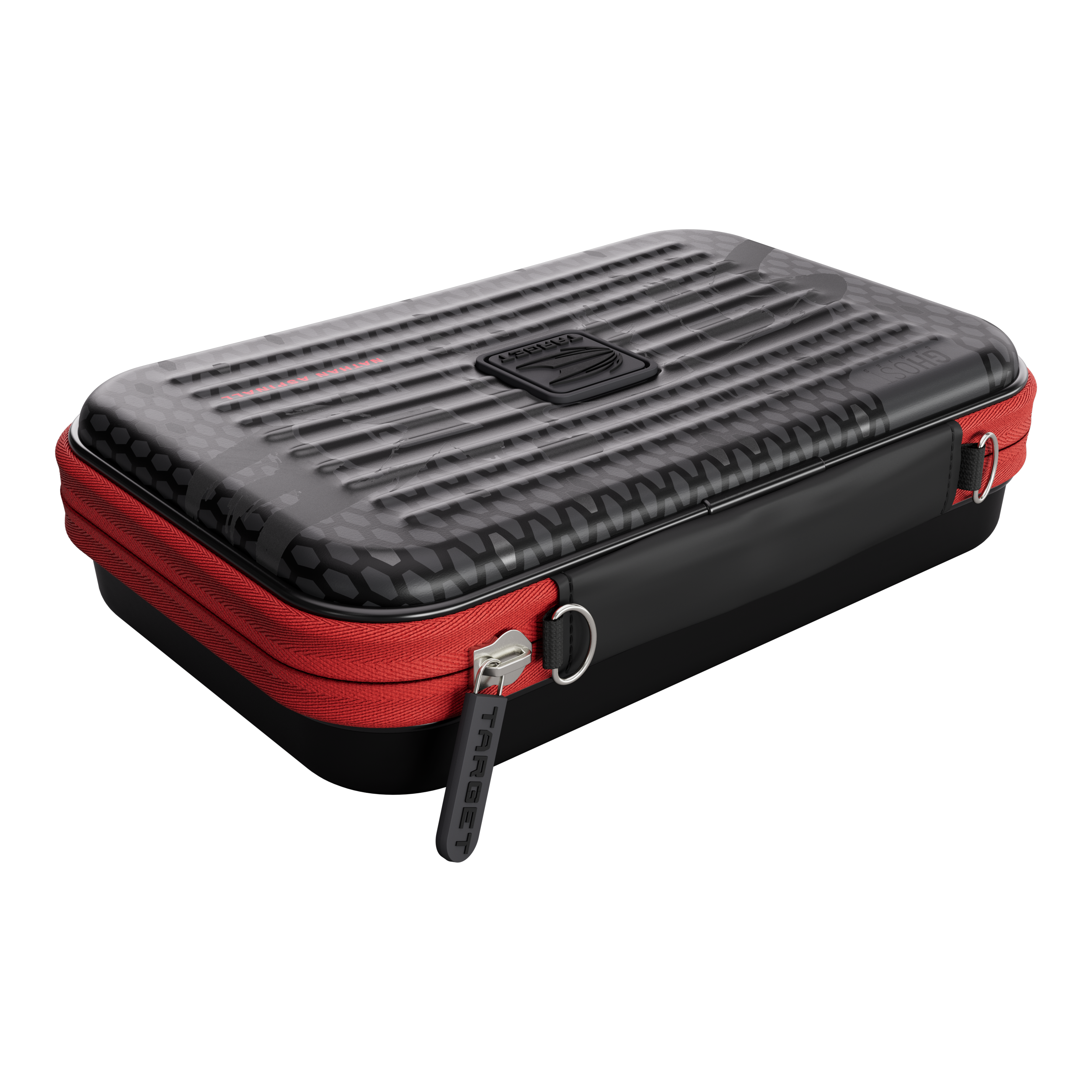 Estuche de dardos Nathan Aspinall Takoma XL Ghost Series Dieses Bild zeigt das Takoma XL Ghost Series Nathan Aspinall Dartcase. Es eignet sich ideal zur Aufbewahrung von Dartzubehör.