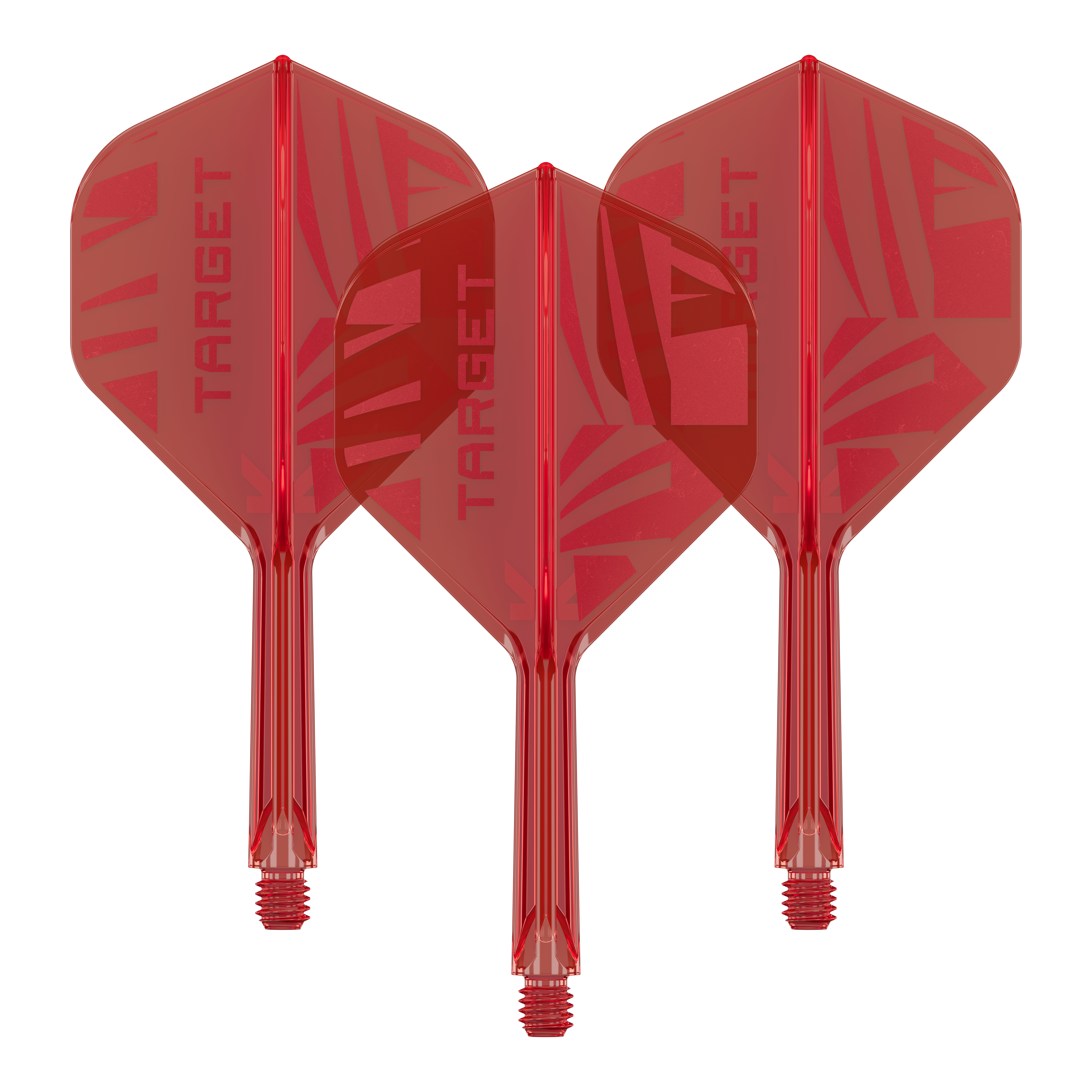 Vuelos estándar Target K-Flex Rojo No. 2 Vuelos estándar Target K-Flex Rojo No. 2