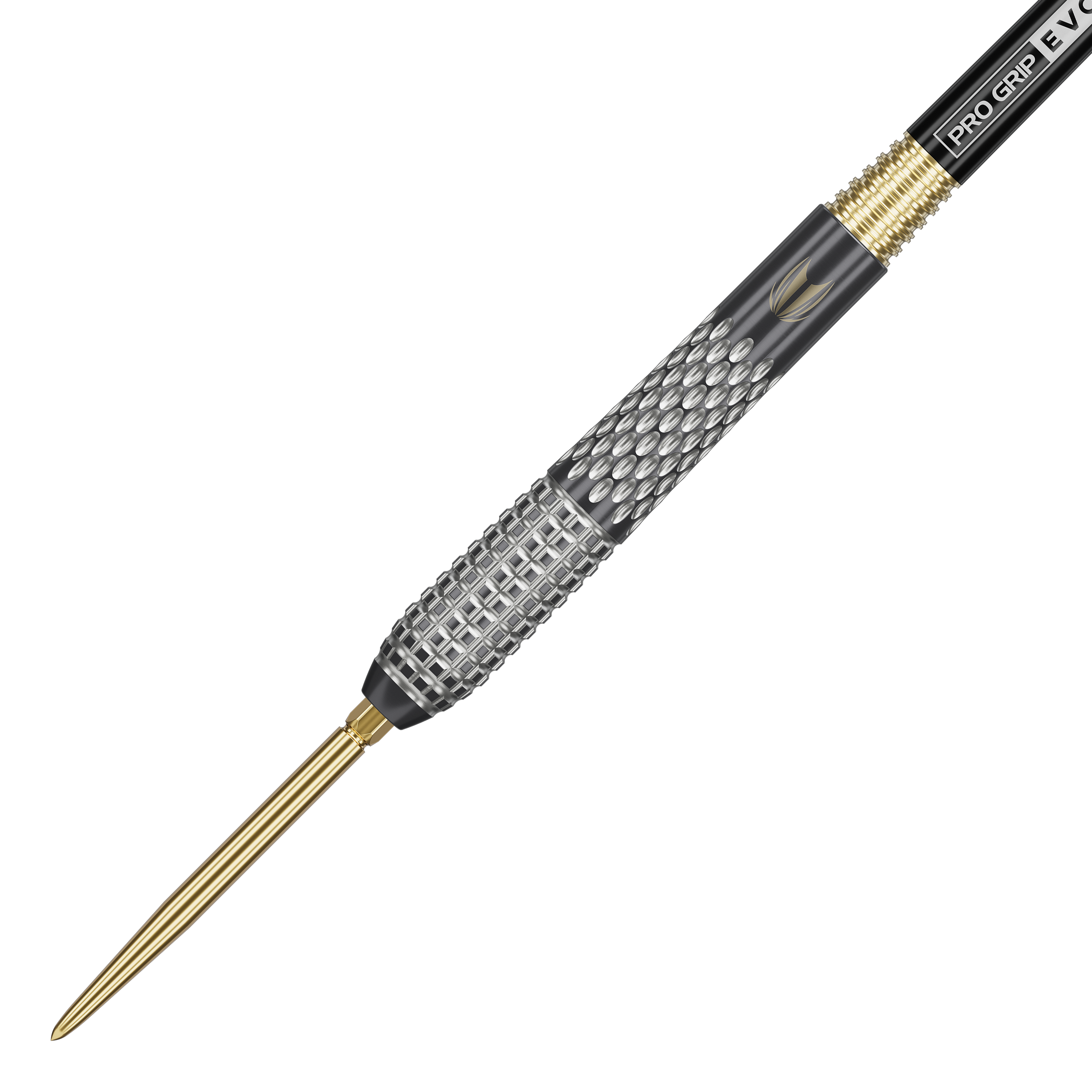 Dardos de acero Target Stephen Bunting GEN5 Void Swiss Point Auf dem Bild sieht man die Target Stephen Bunting GEN5 Void Swiss Point Steeldarts. Die Darts sind für präzises und professionelles Spielen konzipiert.