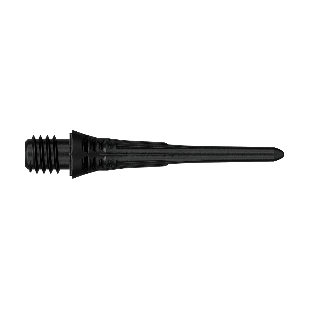Paquete de 30 puntas de dardos Target Cryo Soft - Negro Dieses Bild zeigt die Target Cryo Softdartspitzen im 30er Pack in Schwarz. Die Dartspitzen sind als Ersatzspitzen für elektronische Dartscheiben geeignet.