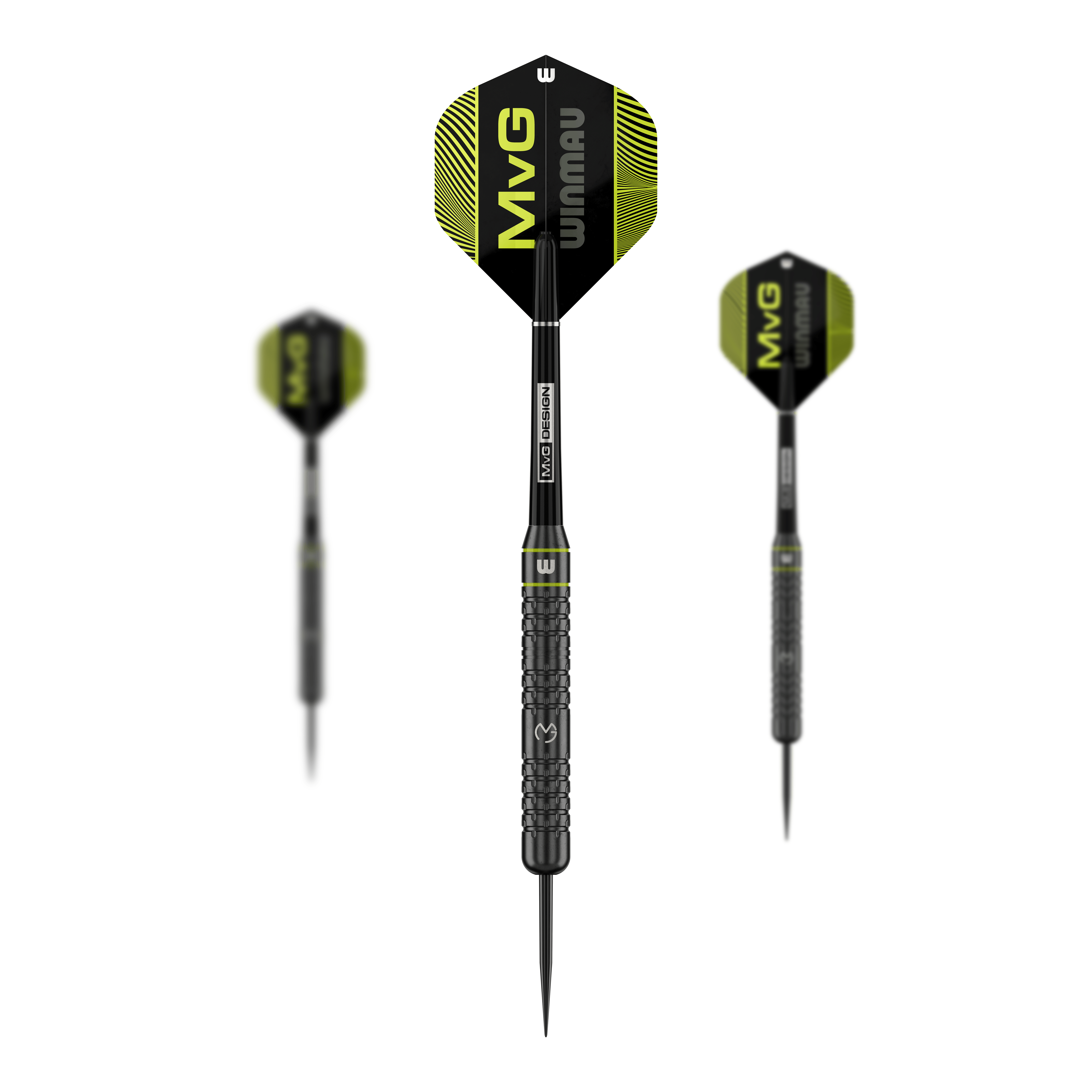 Dardos de acero Winmau Michael Van Gerwen Core Brass - 21 g
