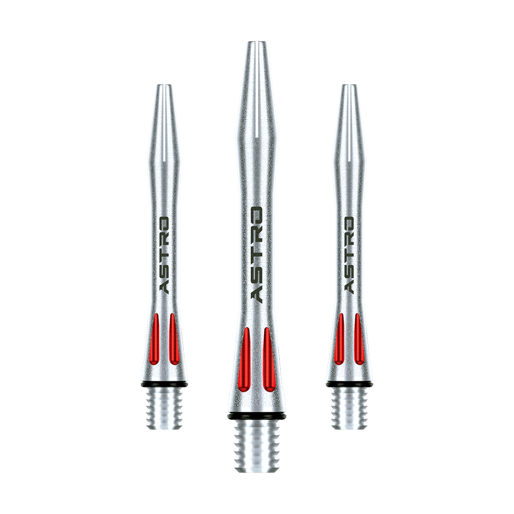 Cañas Winmau Astro Aluminio - Rojo