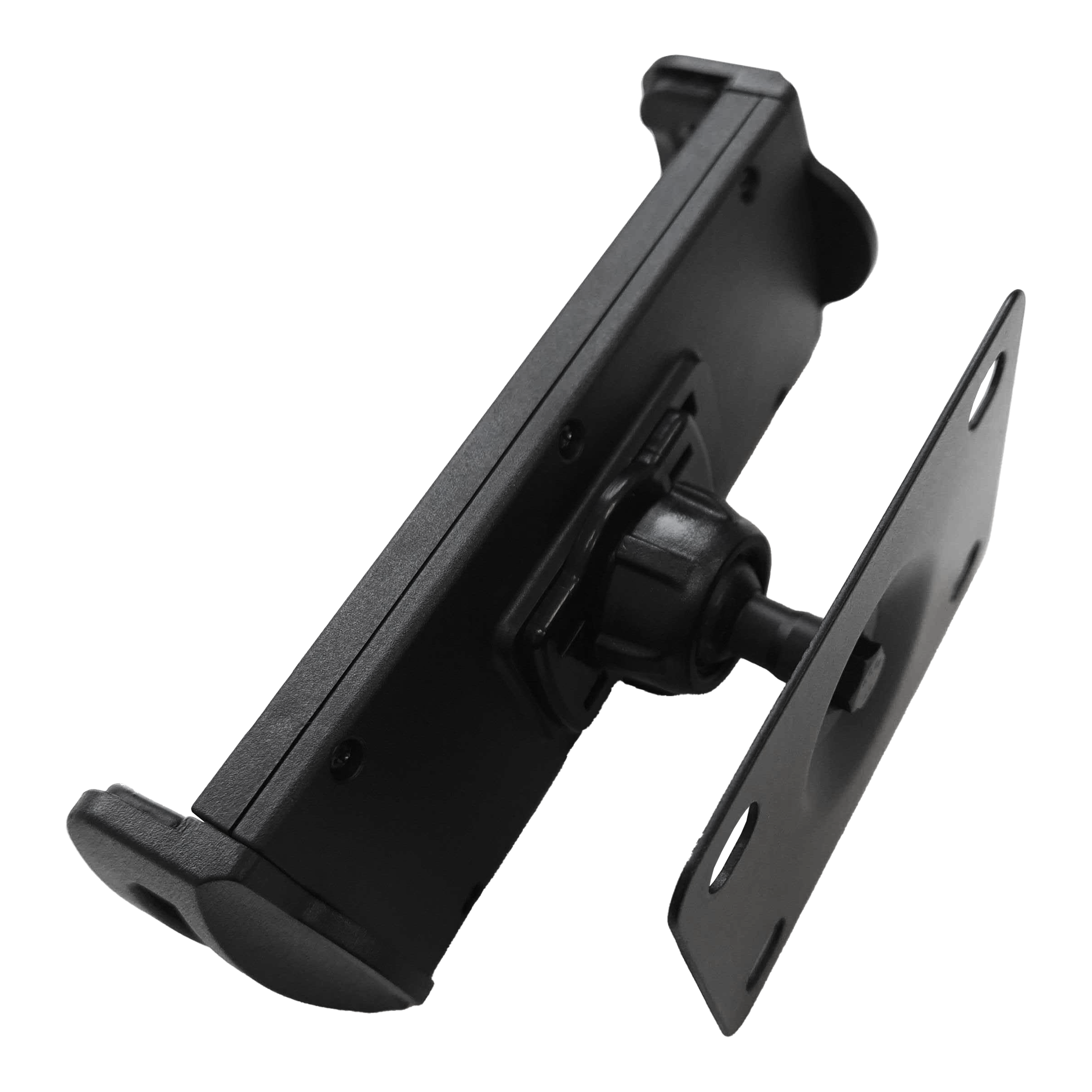Soporte de pared para tablet McDart TABSteady Dies ist die McDart TABSteady Tablet Wandhalterung. Sie besteht aus stabilem schwarzen Material und eignet sich zur sicheren Befestigung eines Tablets an der Wand.