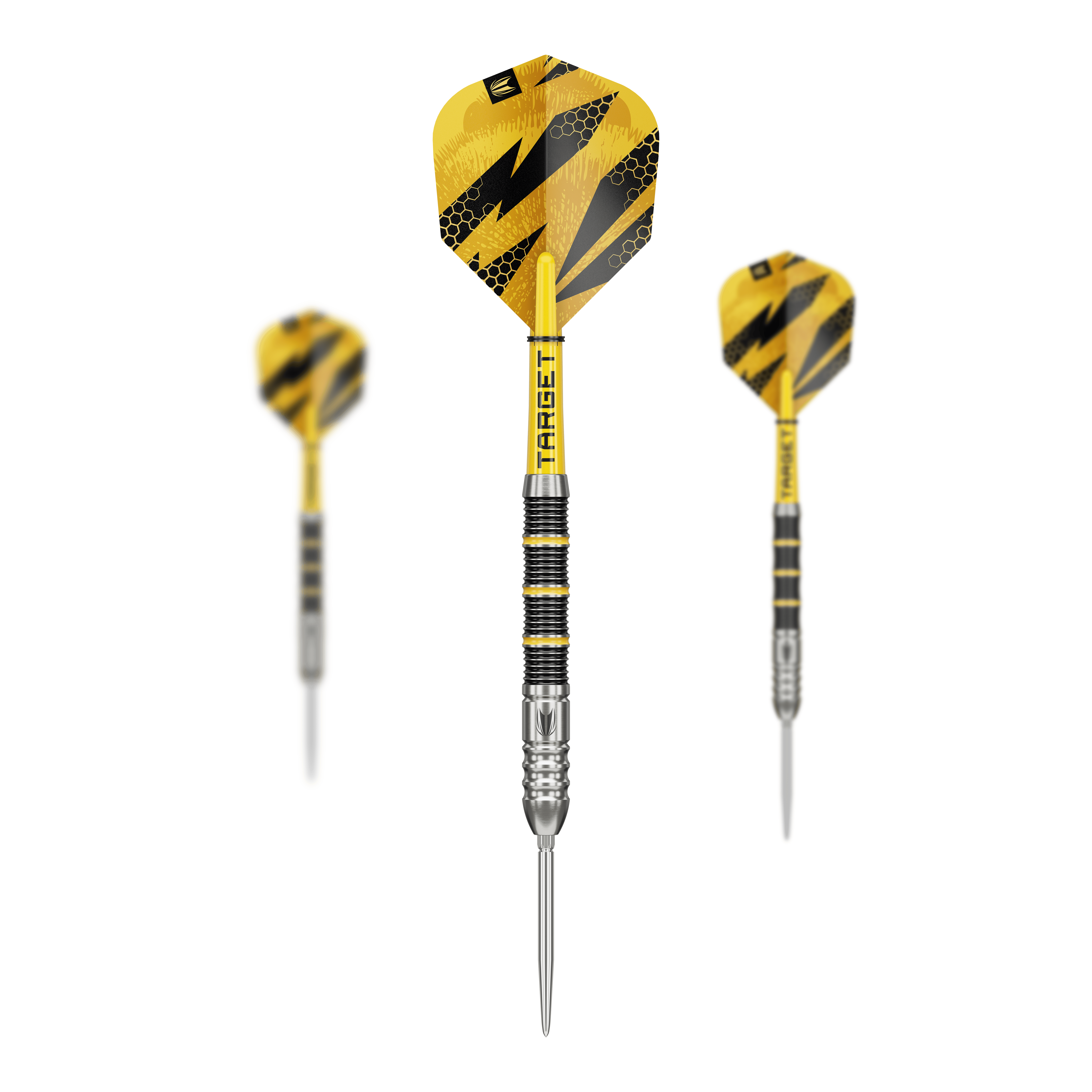 Dardos de acero Target Buzz 02 Swiss Points Hier sind die Target Buzz 02 Swiss Points Steeldarts zu sehen. Das Produkt zeichnet sich durch hochwertige Verarbeitung aus.