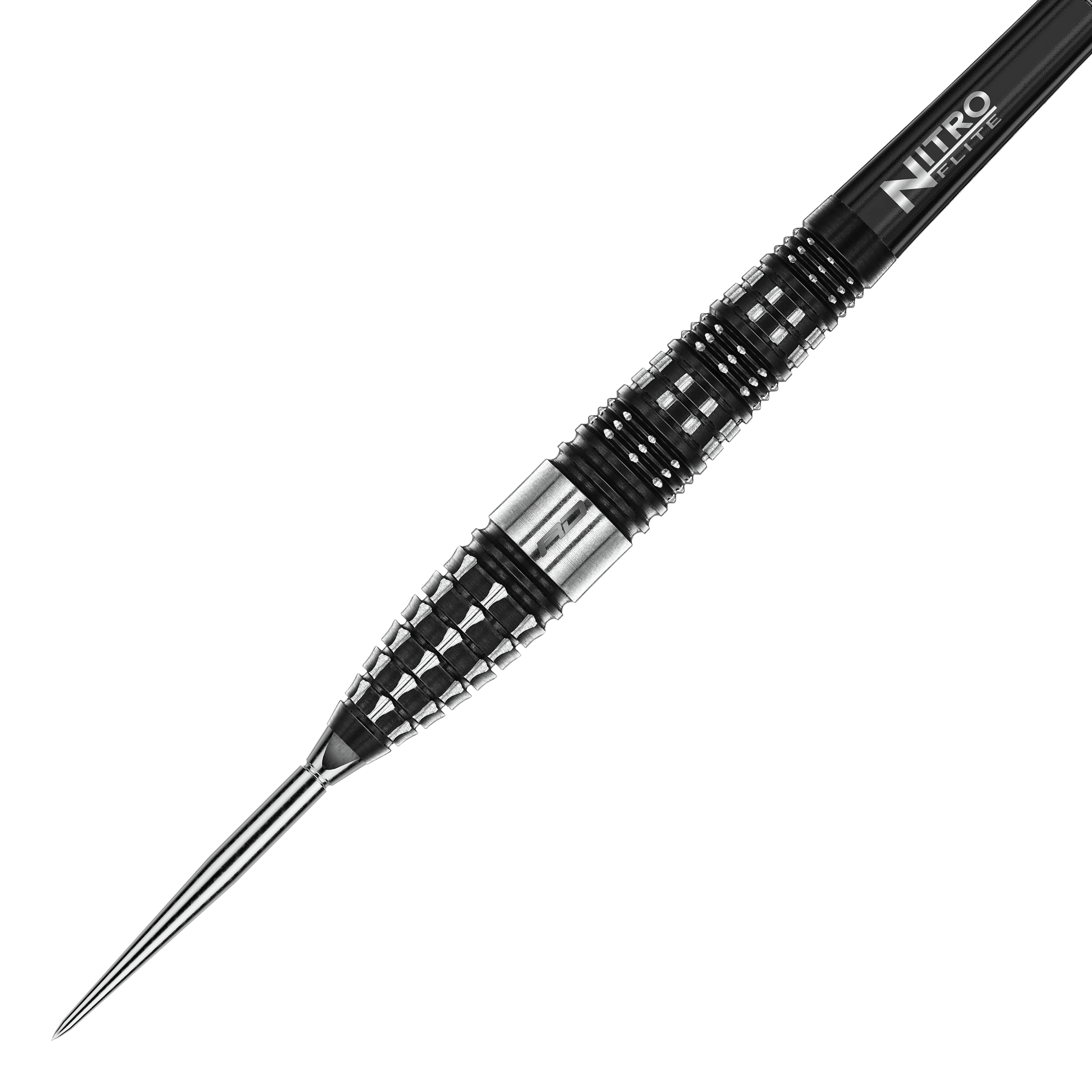 Dardos de acero Red Dragon Recon Torpedo Switch Point Dieses Bild zeigt die Red Dragon Recon Torpedo Steeldarts - 23g. Die Darts liegen nebeneinander auf einer weißen Fläche.