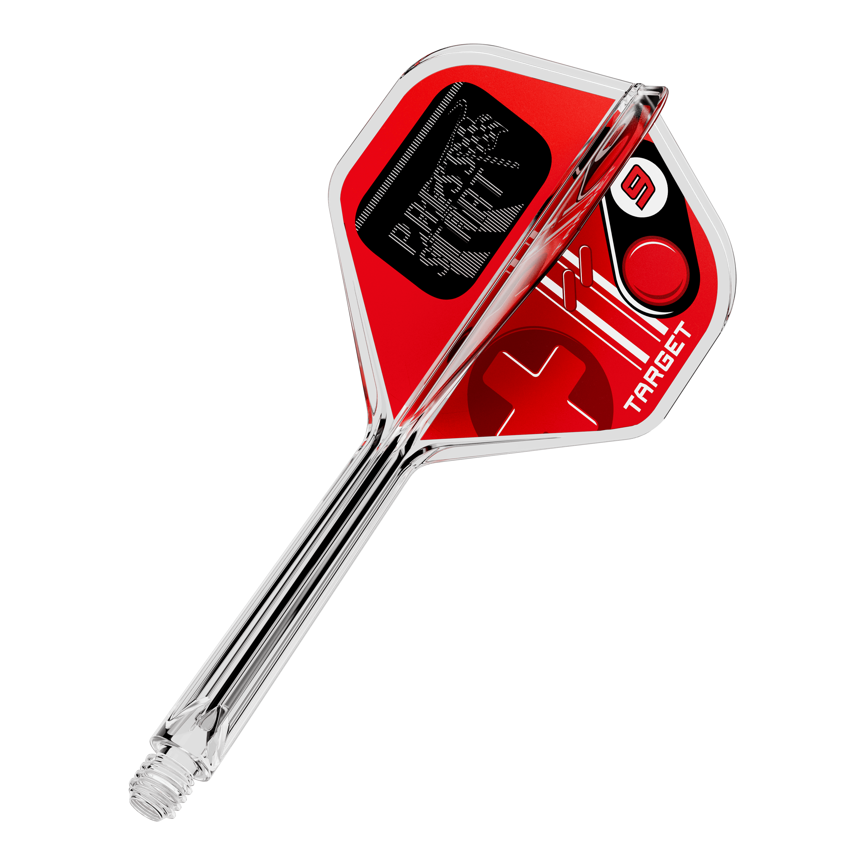 Target K-Flex Press Start No2 Vuelos estándar Produktbild von 410587_Target_K-Flex_PressStart_No2_Standard_Flights_33mm_1. Das Motiv zeigt einen Artikel für Dartsport.