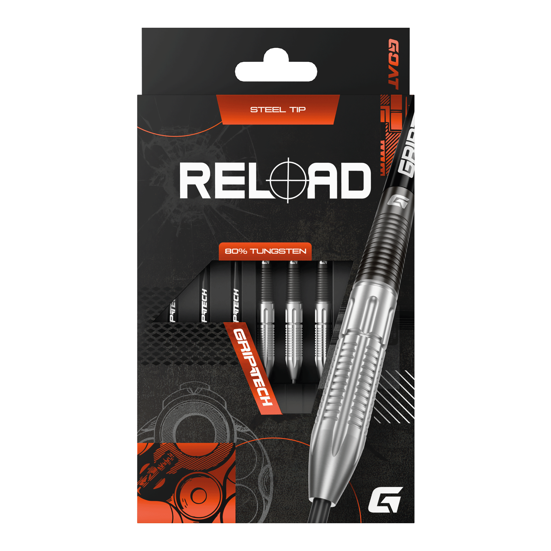 Dardos de acero GOAT Recargados GOAT Reload Steeldarts werden hier präsentiert. Die Steeldarts sind für ambitionierte Spieler geeignet.