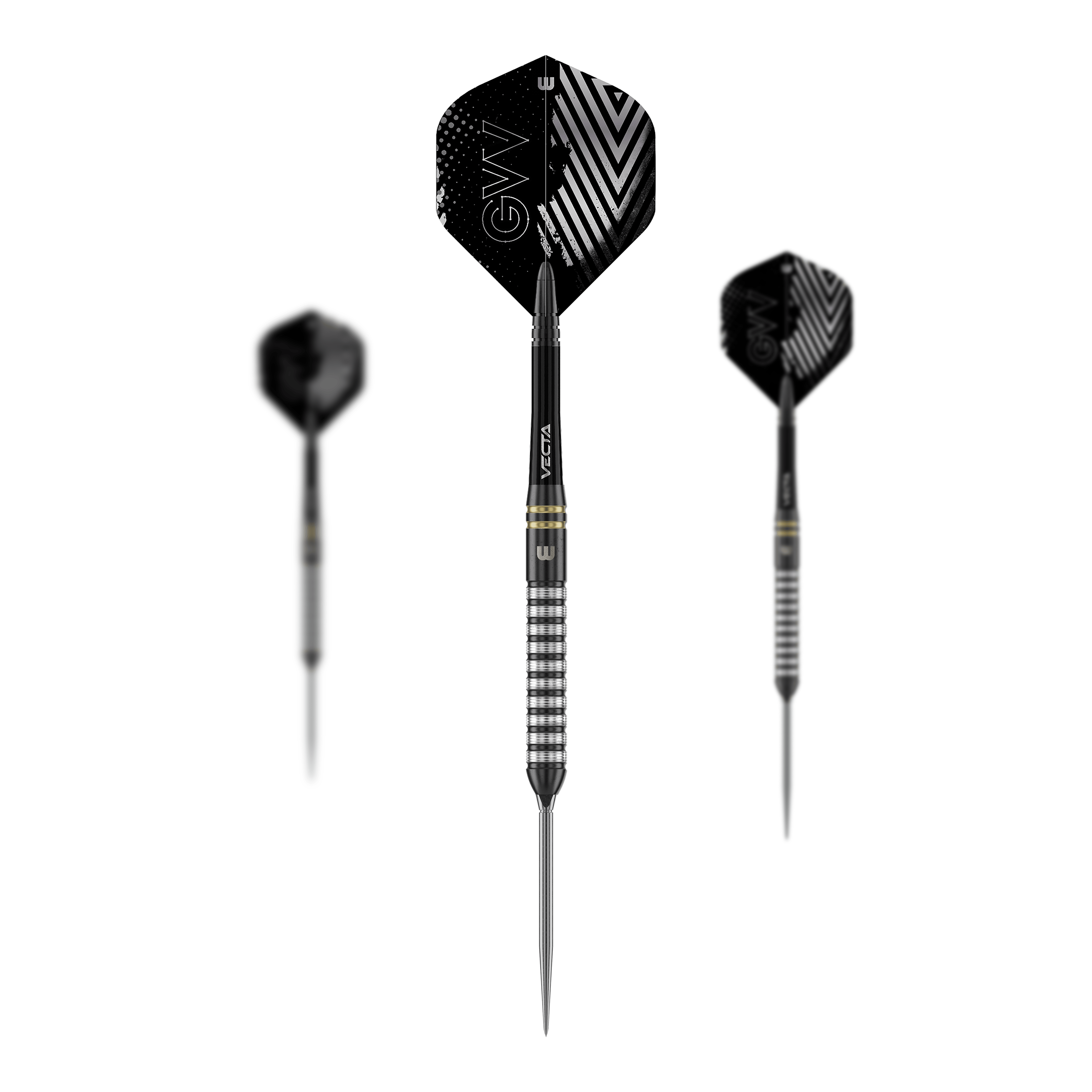 Dardos de acero Winmau Gian Van Veen TS Switch Point