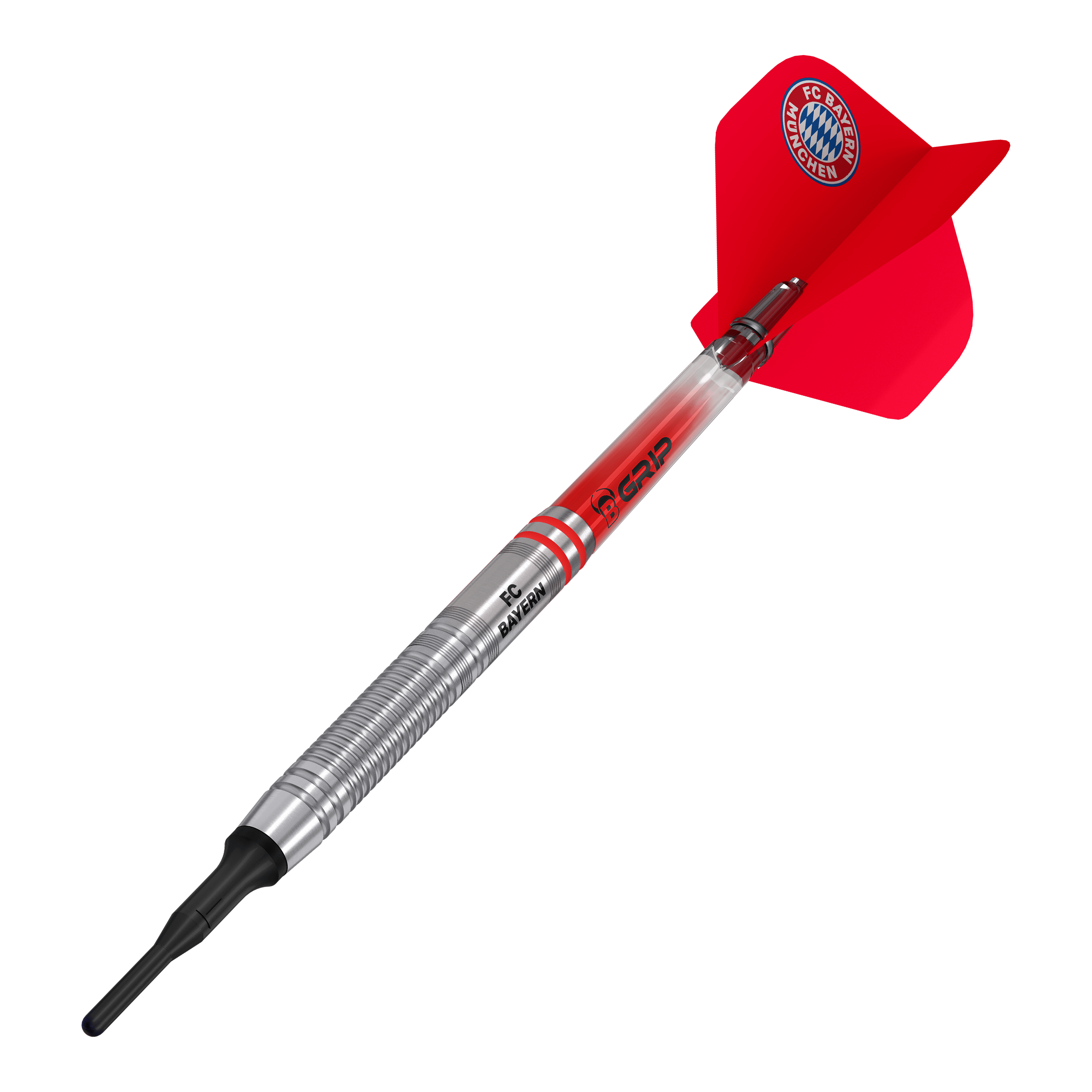 Dardos blandos de tungsteno Beazd FC Bayern Munich - 18 g Gezeigt werden die Bulls FC Bayern München Tungsten Softdarts - 18g. Diese Darts sind ideal für Softdart-Liebhaber und FC Bayern Fans.