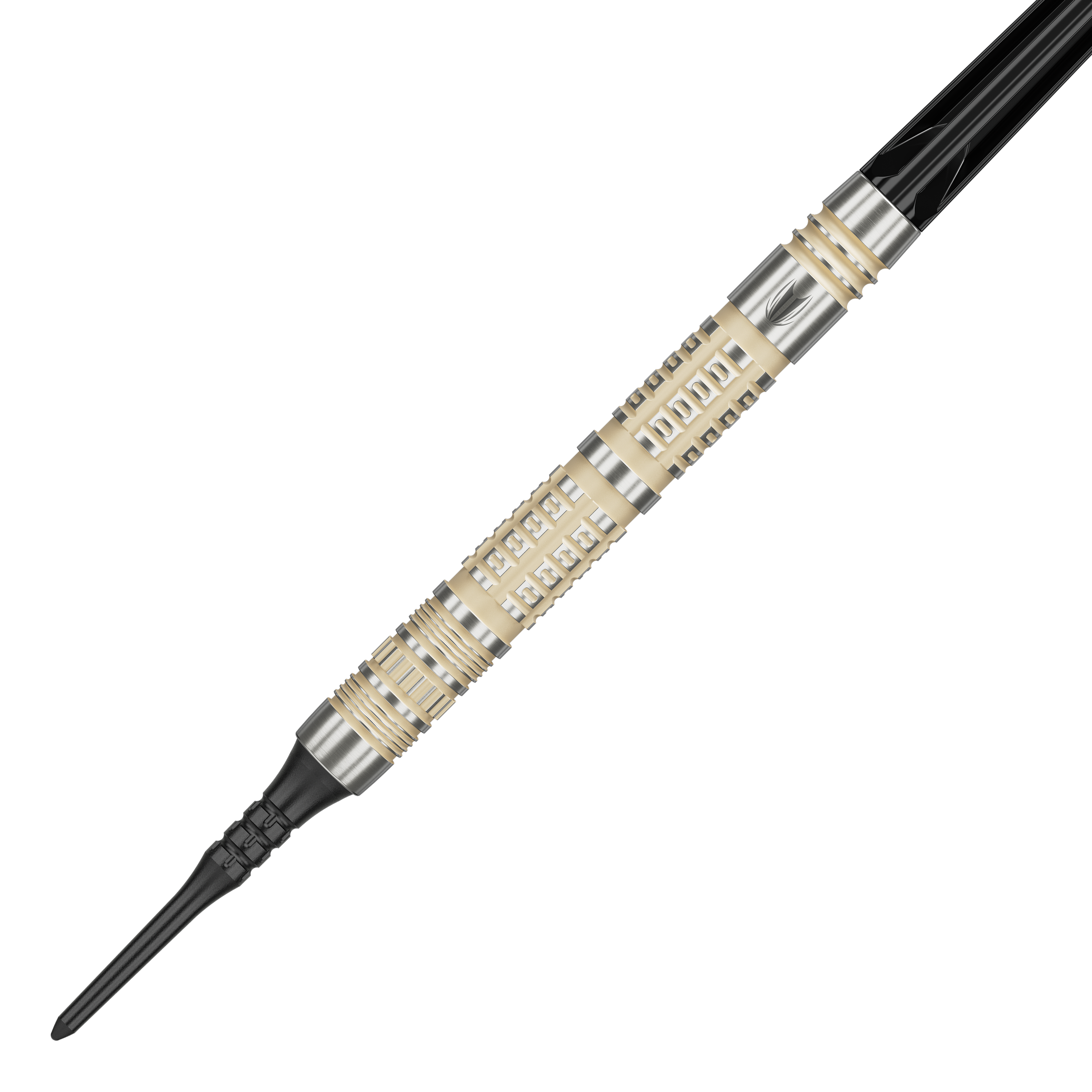 Dardos blandos Target Dimitri Van Den Bergh 95K - 19 g Zu sehen sind die Target Dimitri Van Den Bergh 95K Softdarts mit 19 Gramm Gewicht. Sie eignen sich ideal für ambitionierte Dartspieler.