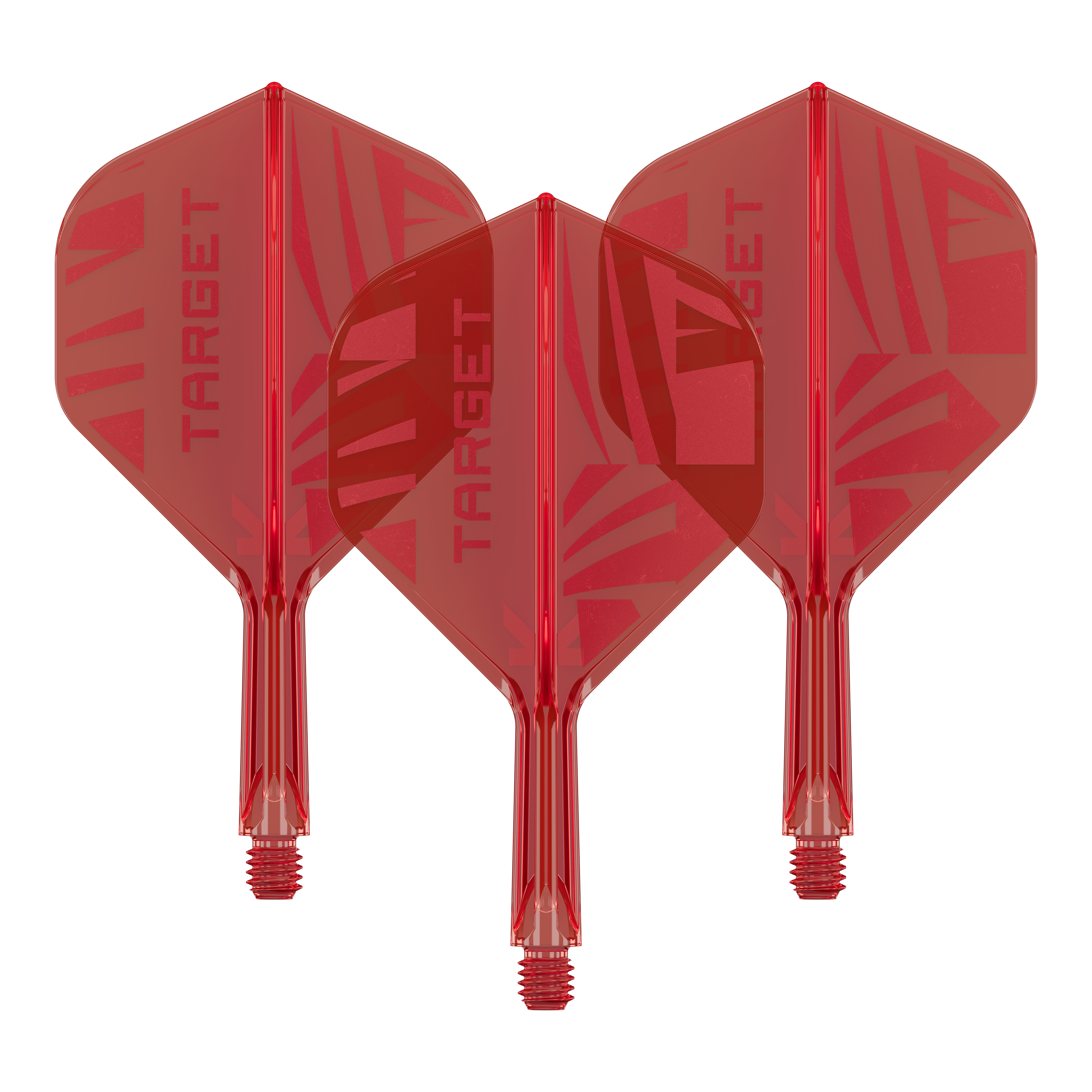 Vuelos estándar Target K-Flex Rojo No. 2 Vuelos estándar Target K-Flex Rojo No. 2