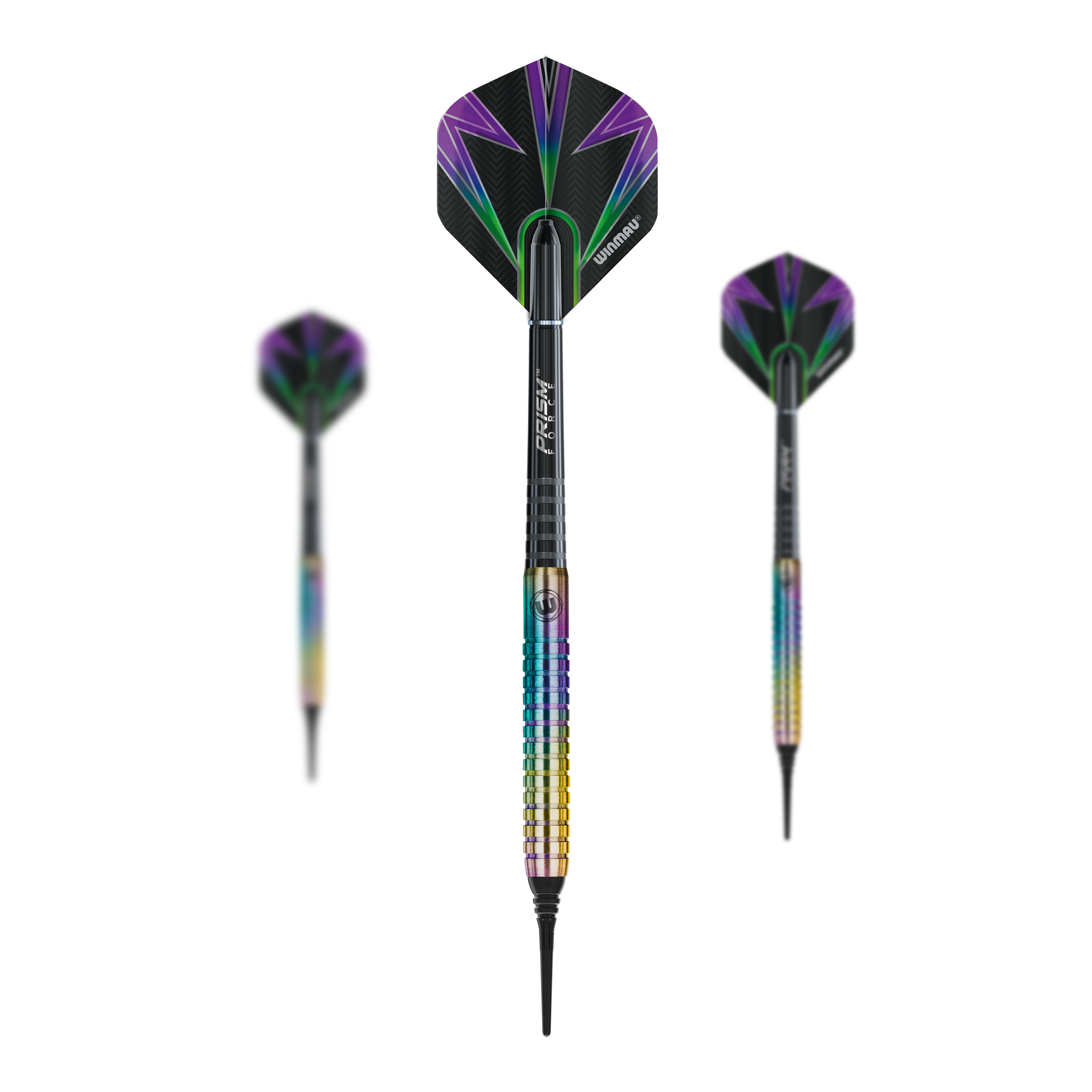 Dardos Winmau Foxfire Urban Soft - 20 g Das Produkt Winmau Foxfire Urban Softdarts - 20g ist als Set abgebildet. Es handelt sich um mehrere Softdarts.