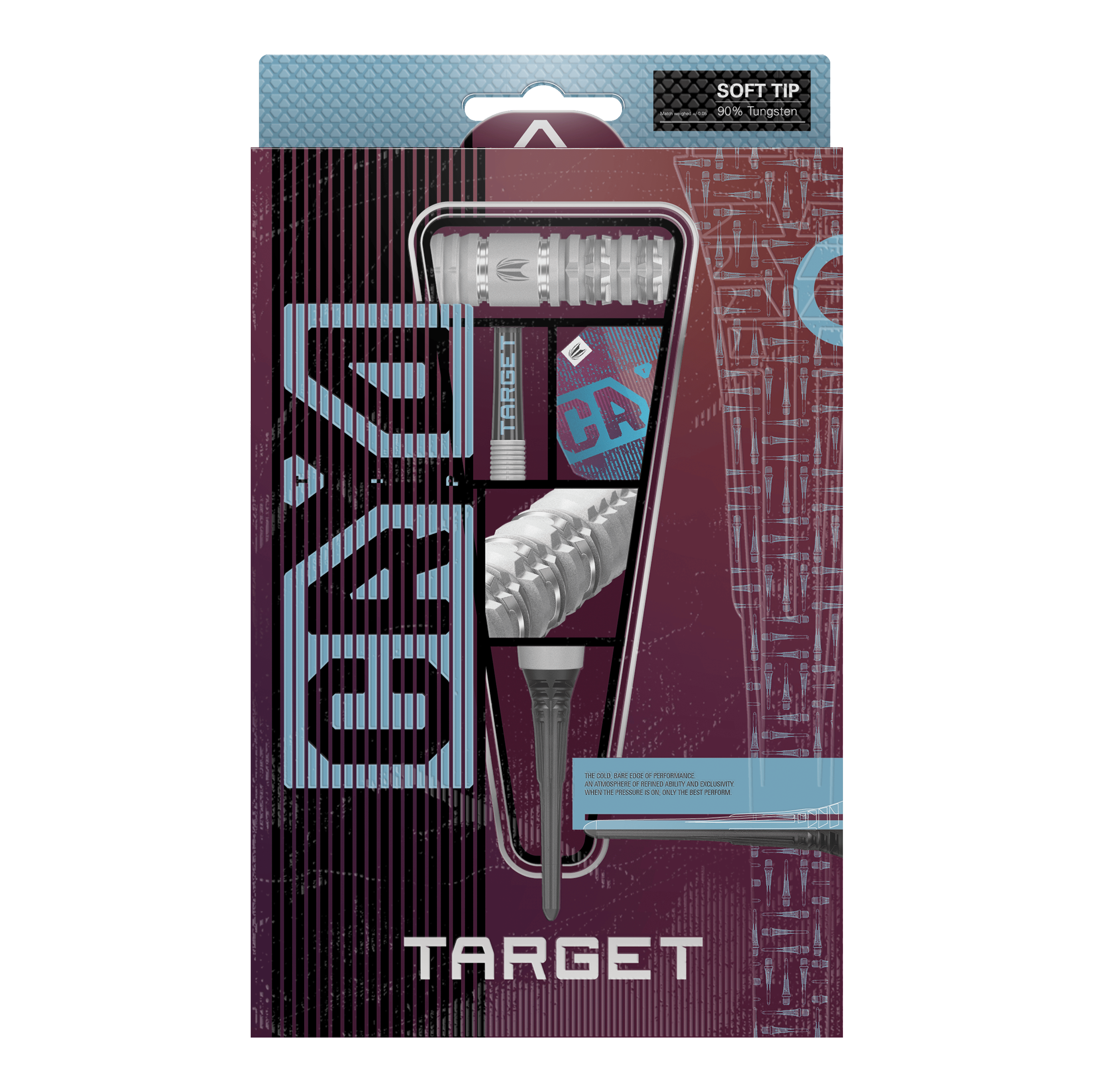 Dardos blandos Target Cryo 11 Die Abbildung zeigt die Target Cryo 11 Softdarts. Die Darts sind modern gestaltet und besonders für Softdartspiele geeignet.