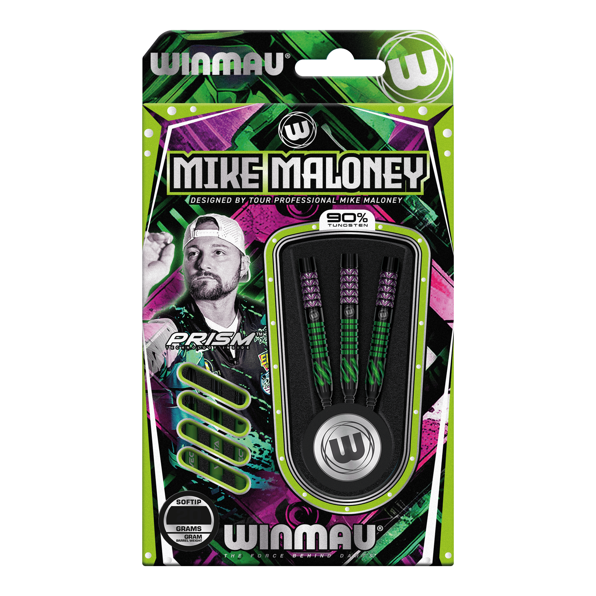 Dardos blandos Winmau Mike Maloney - 20g