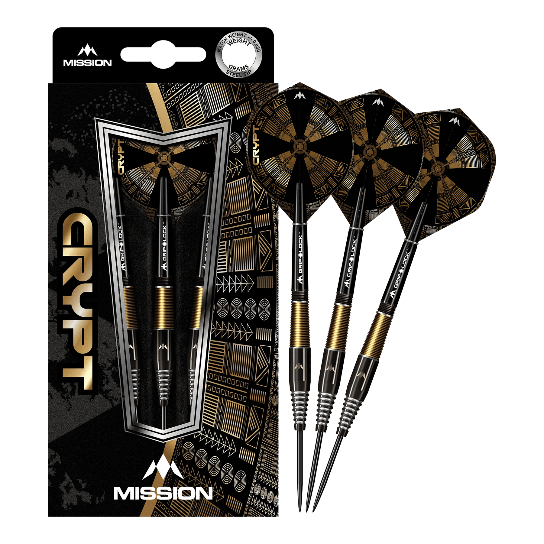 Mission Crypt Model 2 Steeldarts - 23g