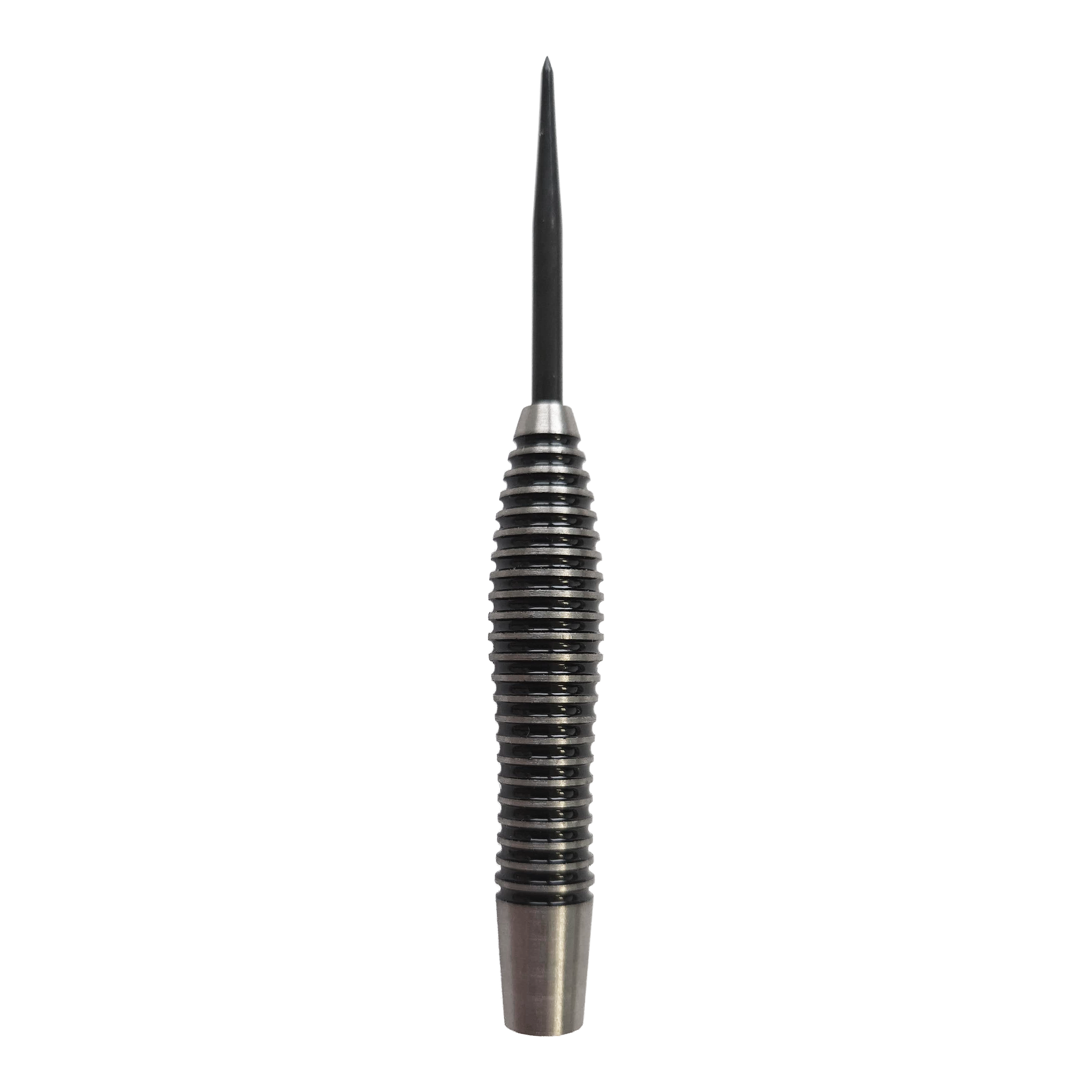 Barriles de dardos de acero McDart Black Ring Torpedo - 24 g Das Bild zeigt McDart Black Ring Torpedo Steeldart-Barrels - 24g. Die Dart-Barrels verfügen über einen schwarzen Ring und eine spezielle Torpedo-Form.