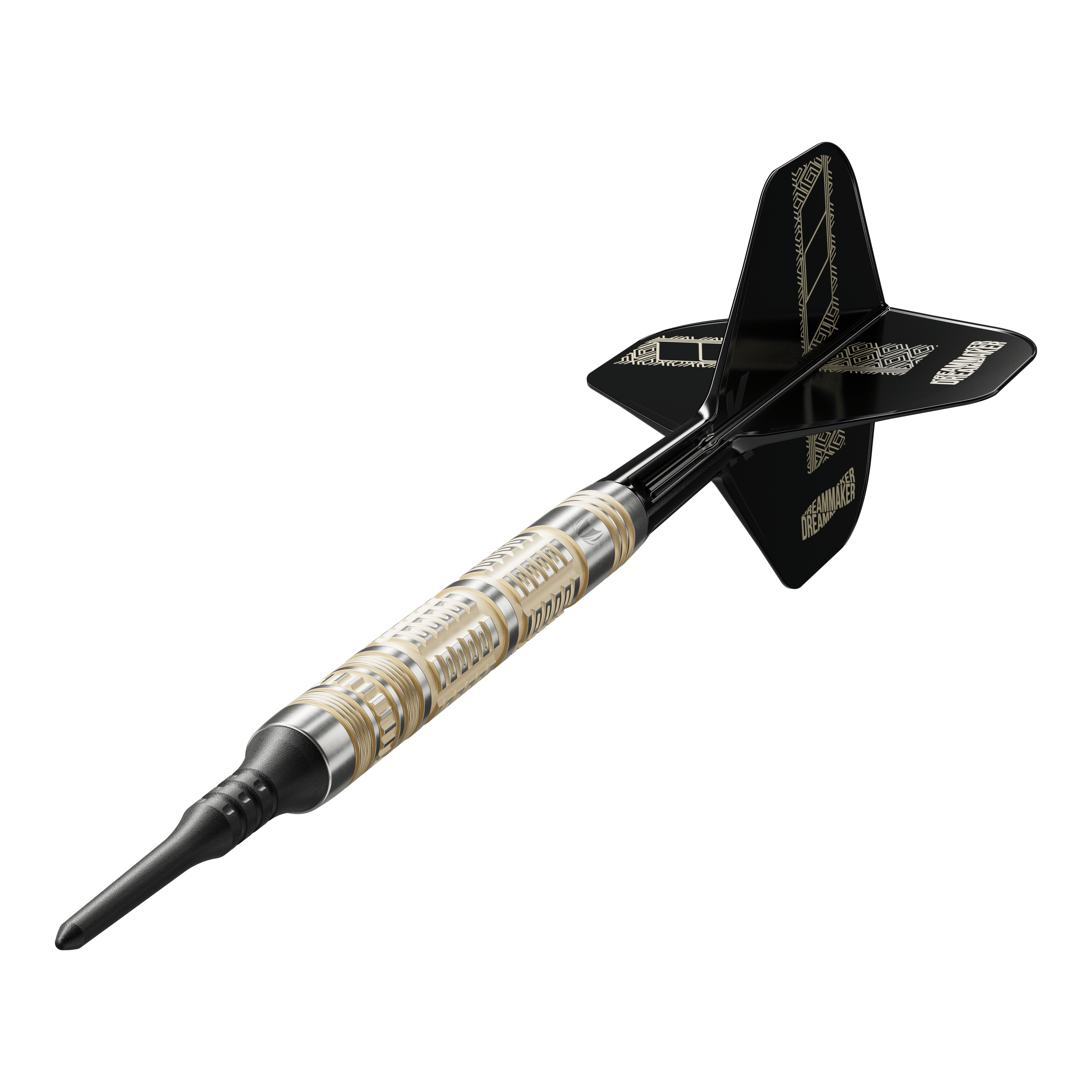 Dardos blandos Target Dimitri Van Den Bergh 95K - 19 g Abgebildet sind die Target Dimitri Van Den Bergh 95K Softdarts in der 19 Gramm Variante. Die Darts bieten eine hochwertige Verarbeitung und modernes Design.