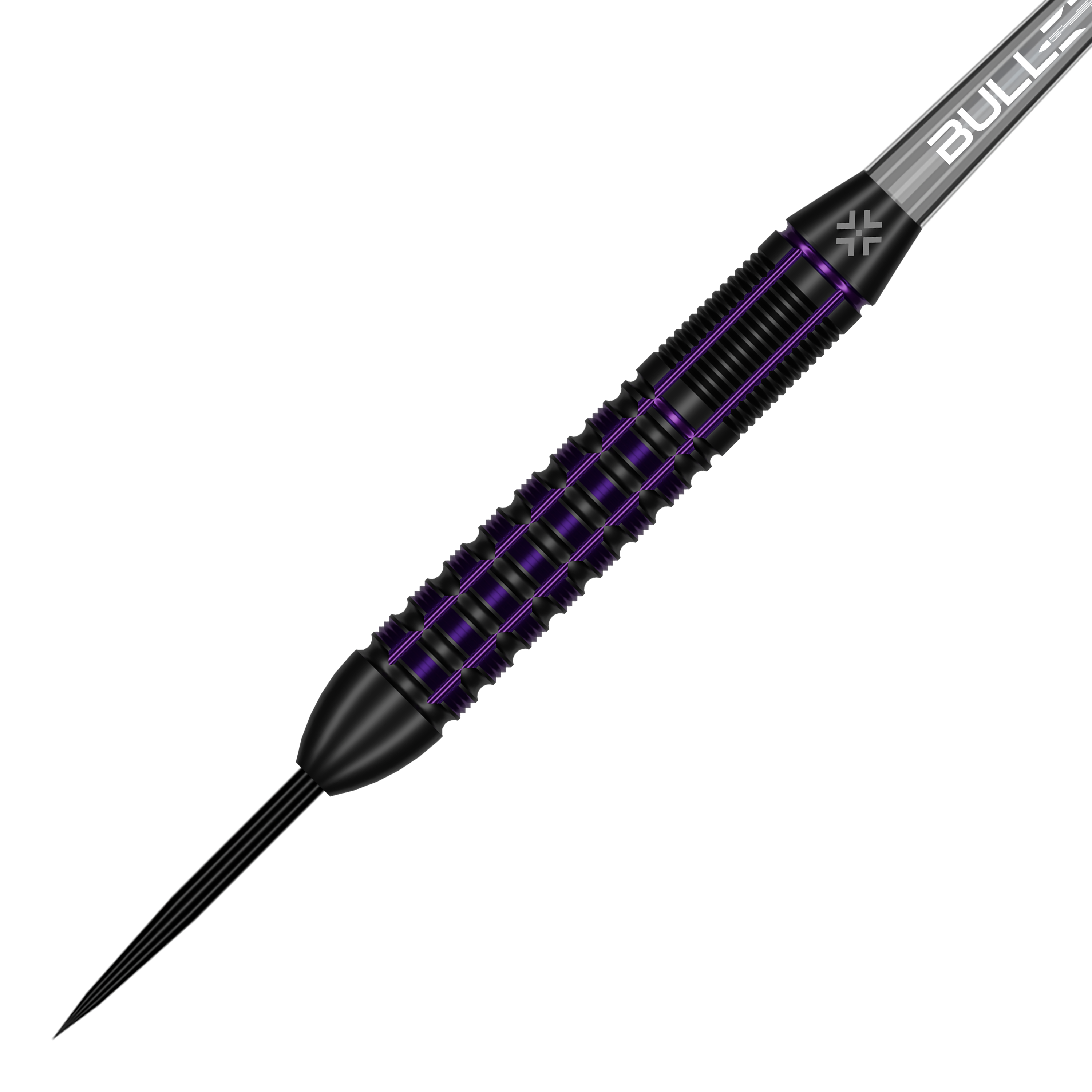 Dardos de acero y latón Bullet Toxic - 23 g Hier ist das Produkt Bullet Toxic Brass Steeldarts - 23g zu sehen. Diese Steeldarts bestehen aus Messing und wiegen 23 Gramm.