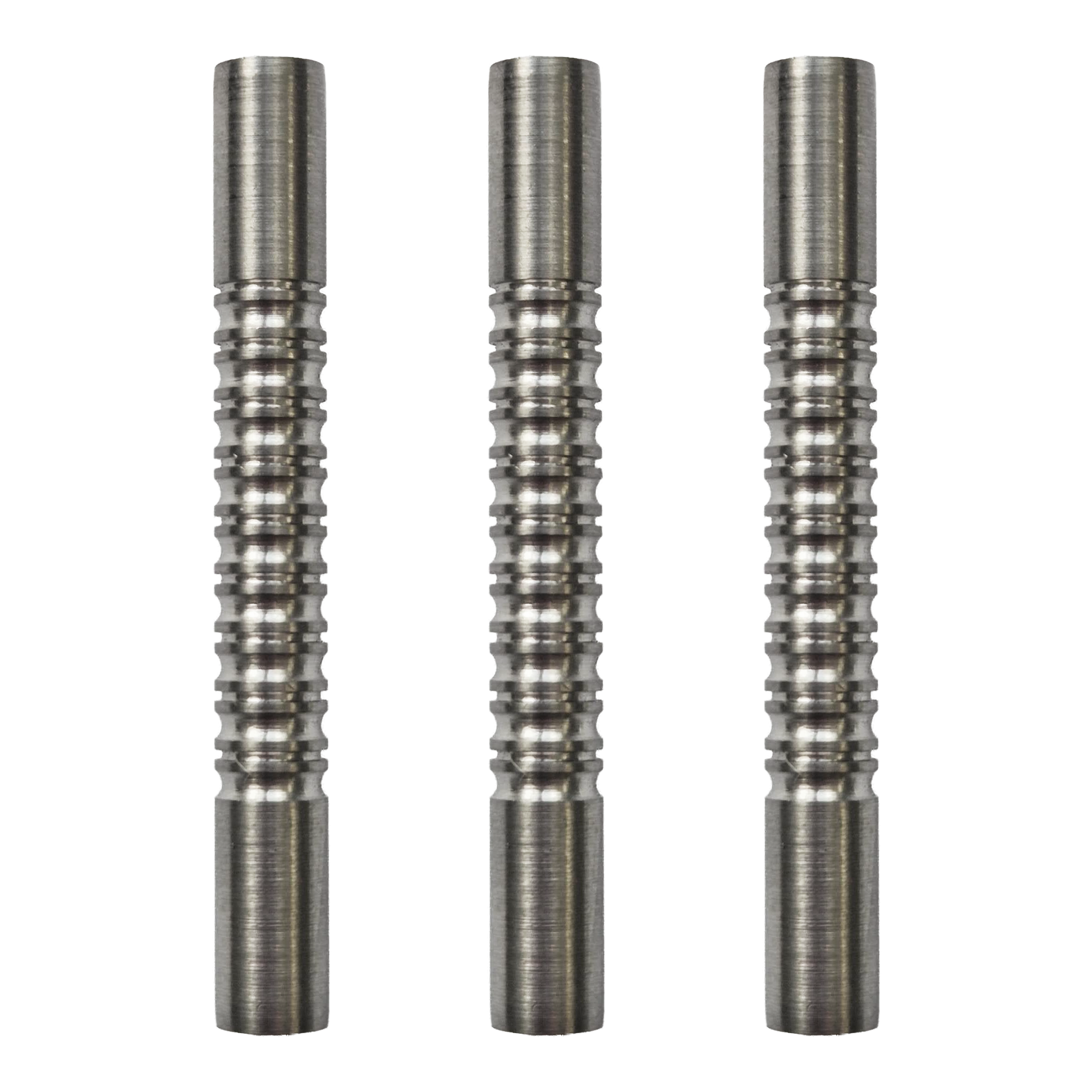 Barriles para dardos blandos McDart Double Ring 2 - 18 g Abgebildet ist das Produkt McDart Ring 2 Softdart Barrels - 18g. Es handelt sich um ein Set Softdart-Barrels mit doppeltem Ring-Design.