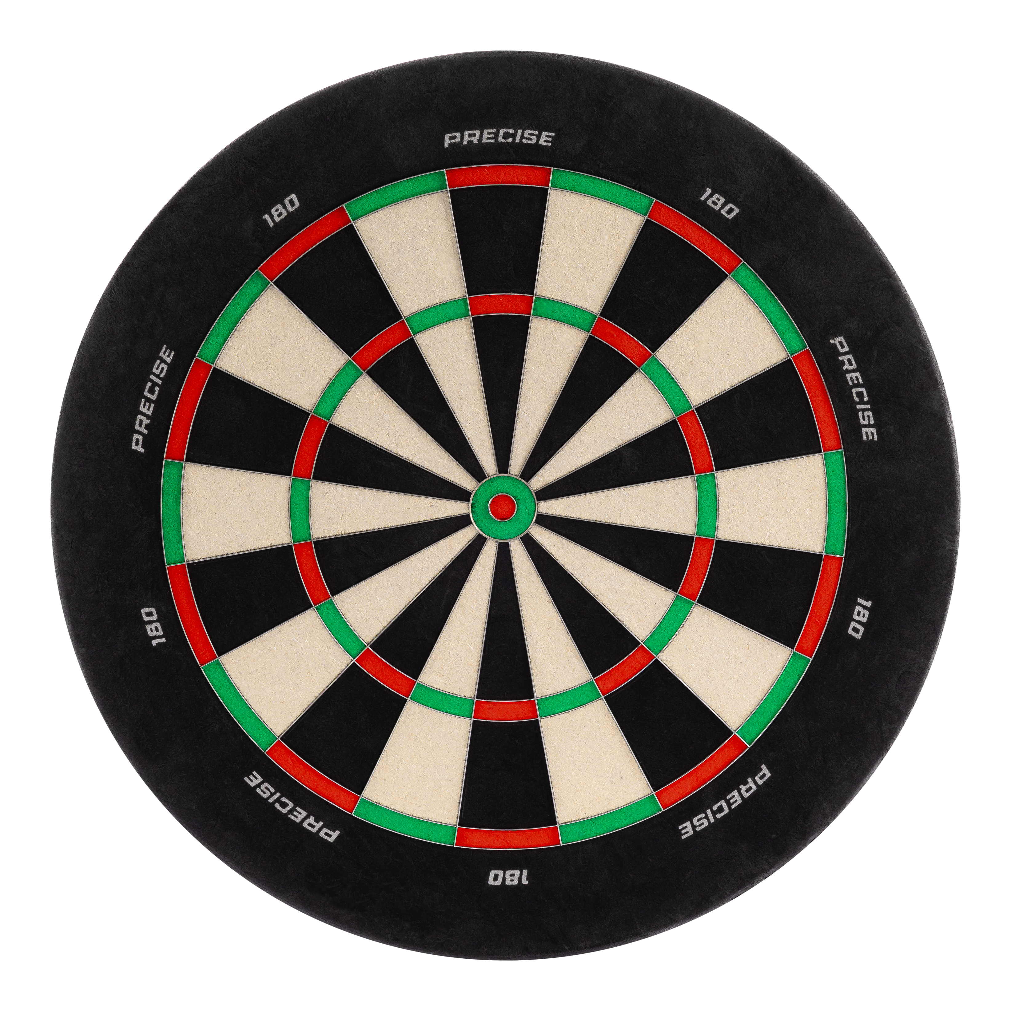 Diana de acero Endorphine Precise 180 sin anillo numérico Das Bild zeigt das Precise 180 Endorphine Steeldartboard ohne Nummernring. Es handelt sich um eine Dartscheibe für Präzisionsspiele.