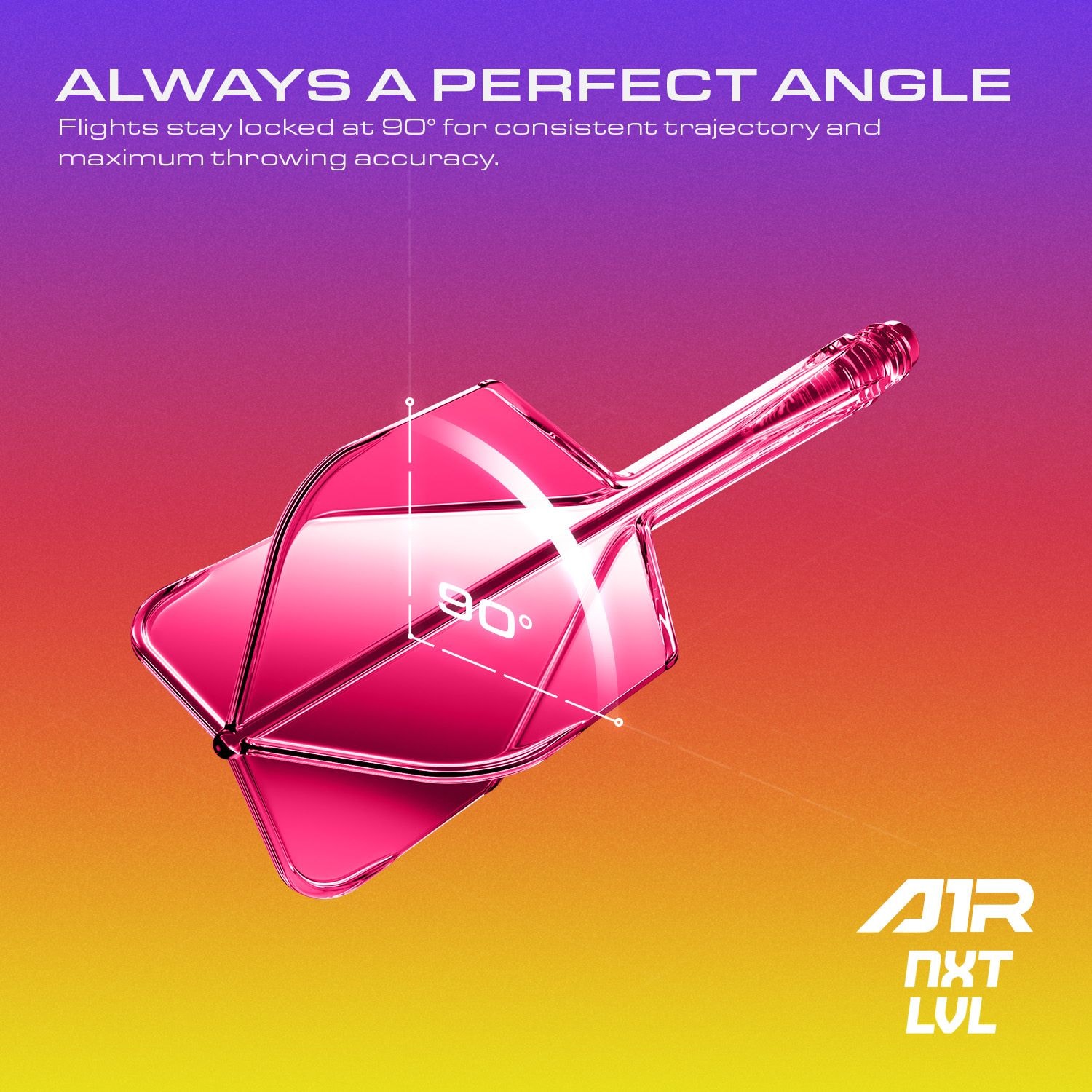 Sistema de eje de vuelo GOAT A1R No6 - Rosa neón Das Produkt ist das GOAT A1R No6 Flight-Shaft-System in Neon Pink. Es eignet sich für den Einsatz an Dartpfeilen.