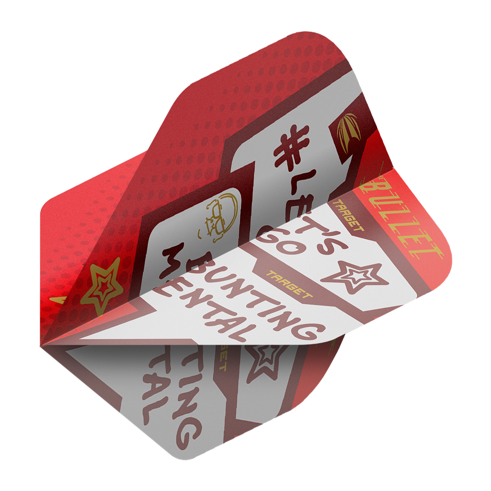 Target Pro Ultra Stephen Bunting Mental No2 Standard Flights - 3 Sets Target Pro Ultra Stephen Bunting Mental No2 Standard Flights - 3 Sets