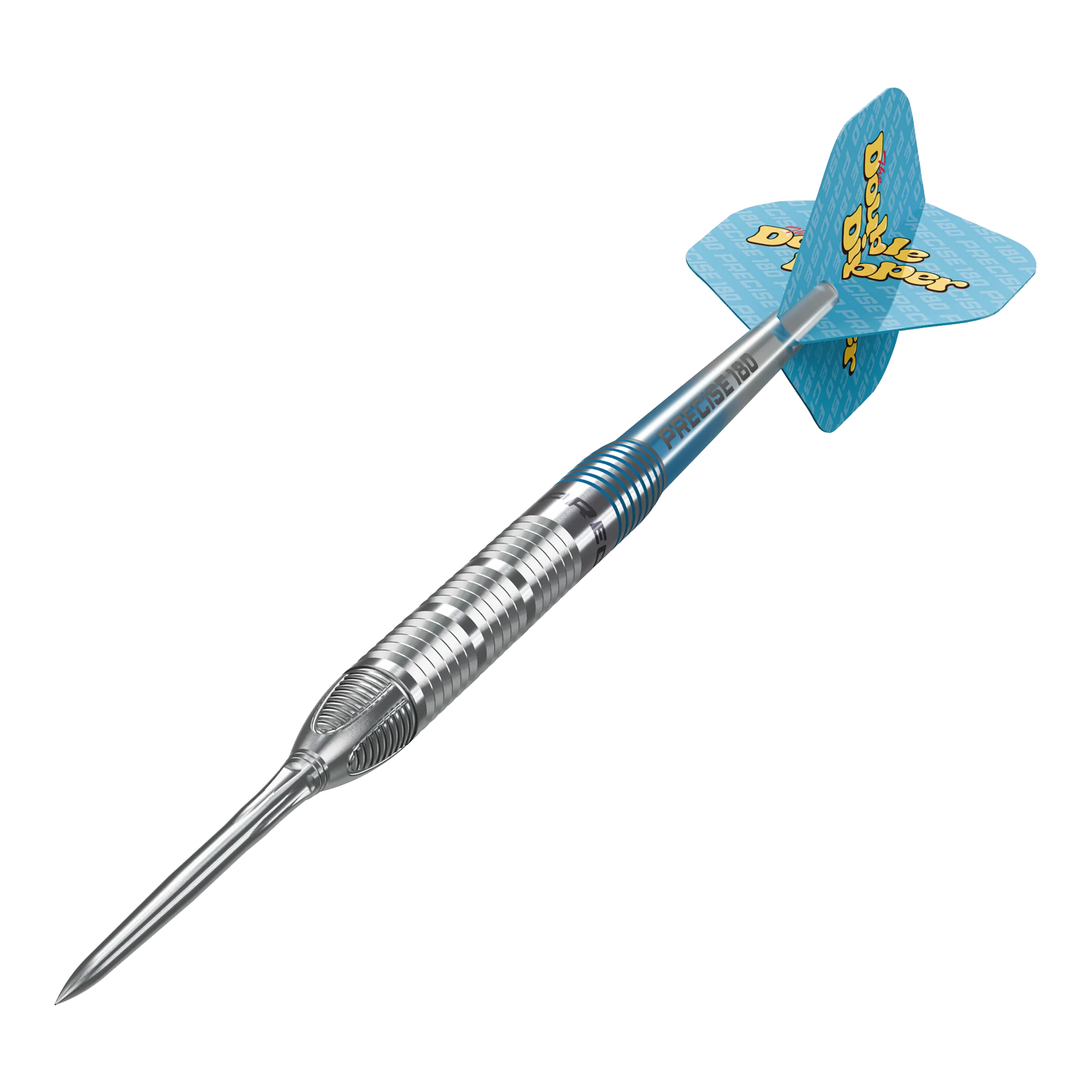 Dardos de acero Precise 180 Bela Schugmann Double Dipper V1 Die Abbildung zeigt die Precise 180 Bela Schugmann Double Dipper V1 Steeldarts. Diese Steeldarts sind speziell für präzises Dartspiel konzipiert.