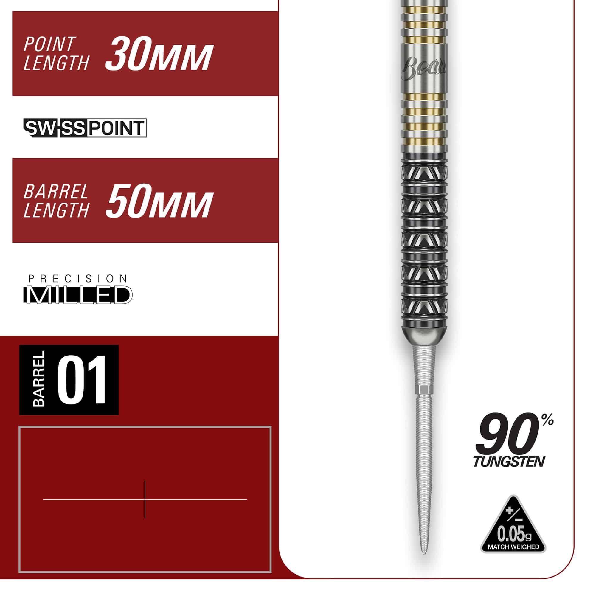 Dardos de acero Target Japan Beau Greaves Edición japonesa Swiss Point Das Foto zeigt die Target Japan Beau Greaves Japan Edition Swiss Point Steeldarts. Sie sind in einer speziellen Edition für Fans des Dartsports erhältlich.