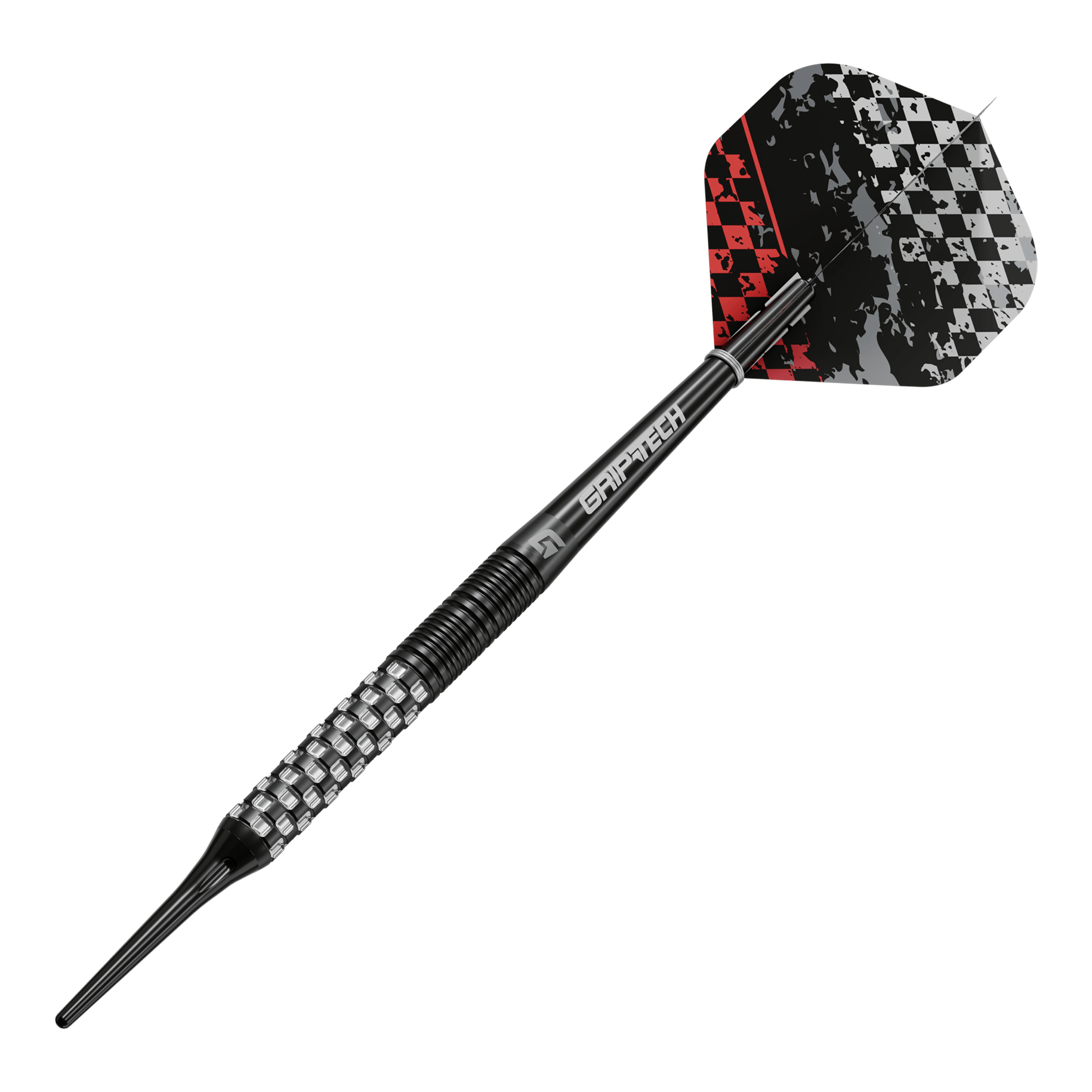 Dardos suaves GOAT Finish Line - 20 g Hier sieht man die GOAT Finish Line Tungsten Softdarts mit 20g Gewicht. Diese Softdarts eignen sich für ambitionierte Spieler.