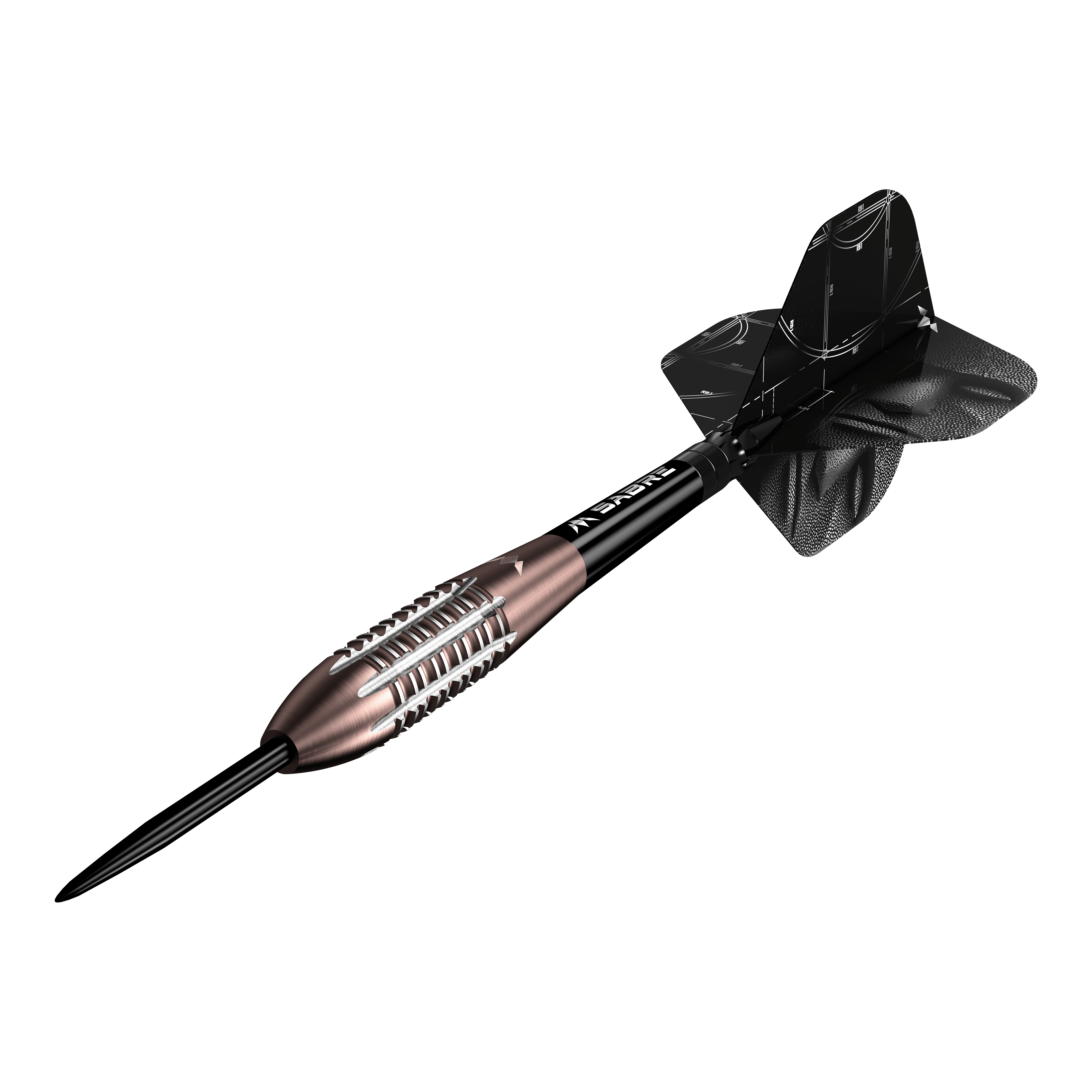 Mission Arkitekt Dardos de acero PVD de sílice de bronce - 23,5 g Das Foto präsentiert die Mission Arkitekt Bronze Silika PVD Steeldarts, Gewicht 23,5g. Das Produktdesign hebt die bronzefarbene Beschichtung hervor.