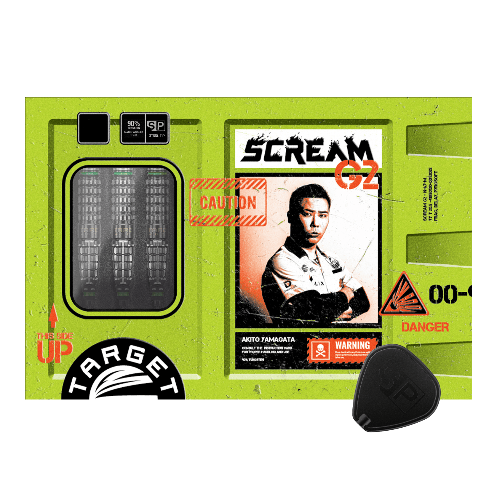 Dardos de acero Target Japan Prime Series Akito Yamagata Scream GEN2 Swiss Point - 23 g Abgebildet sind die Target Japan Prime Series Akito Yamagata Scream GEN2 Swiss Point Steeldarts - 23g. Sie eignen sich besonders gut für professionelle und ambitionierte Dartspieler.