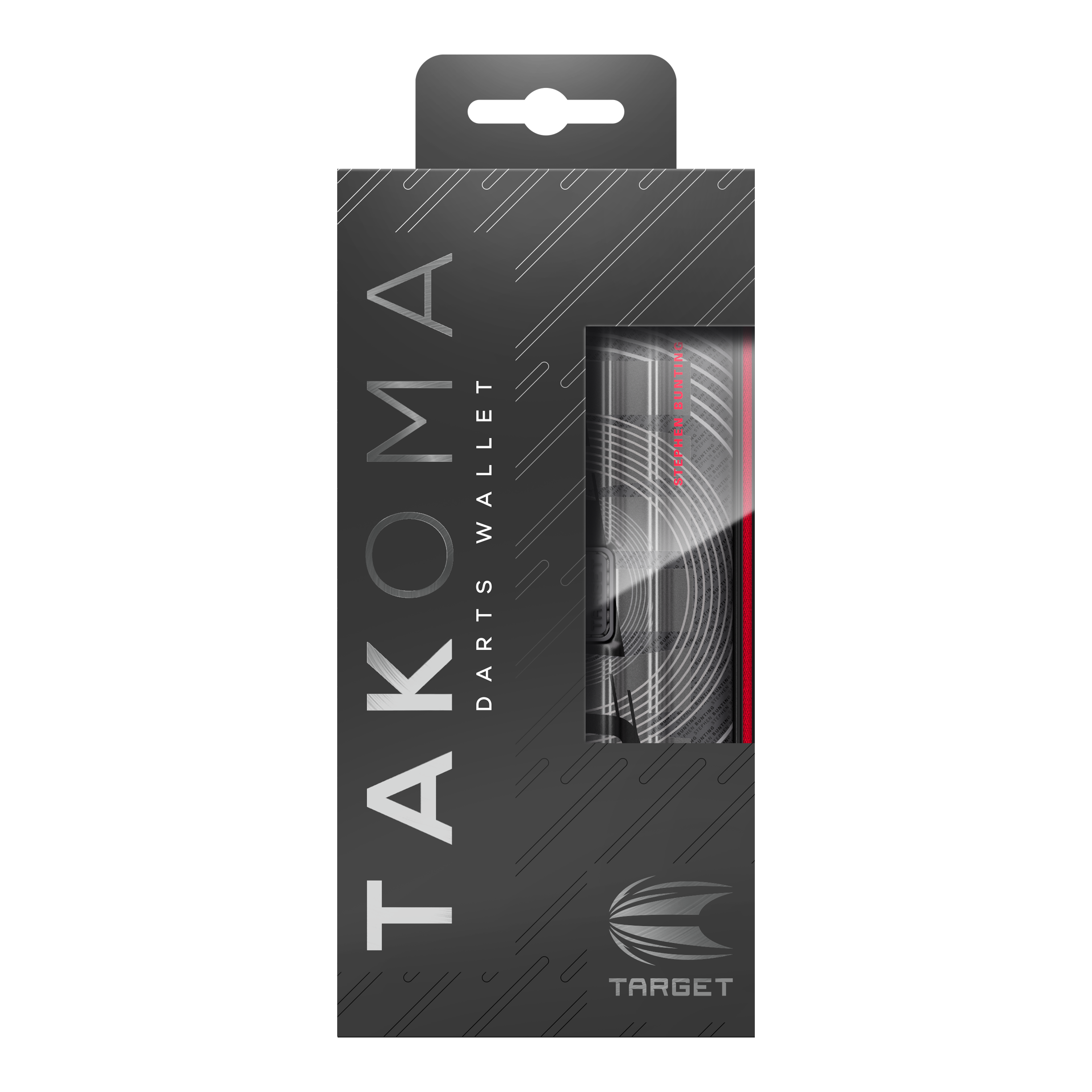 Estuche para dardos Takoma Ghost Series de Stephen Bunting Abgebildet ist das Takoma Ghost Series Stephen Bunting Dartcase. Es handelt sich um ein Darts-Etui aus der Ghost Series von Stephen Bunting.