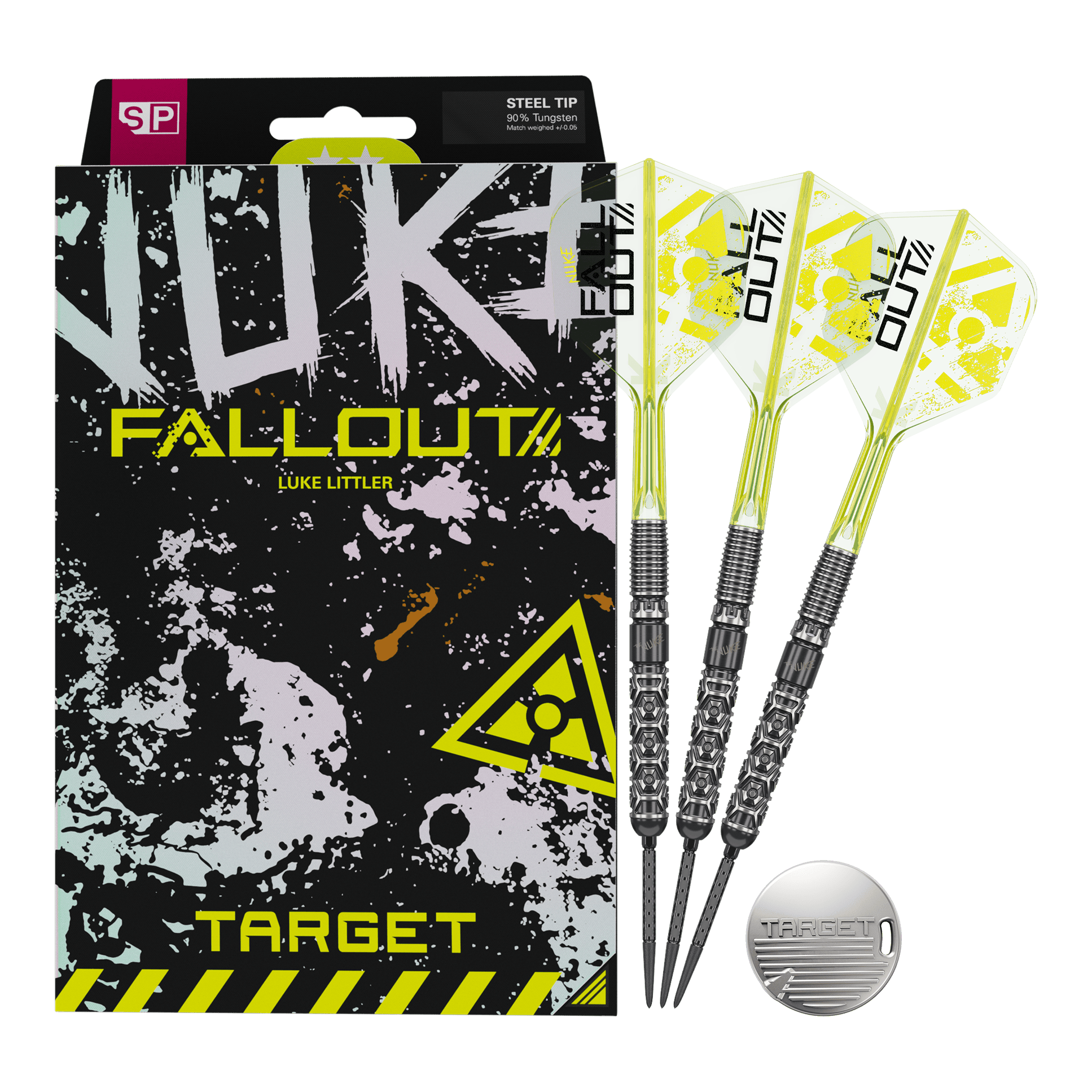 Target Luke Littler Bomba nuclear Fallout Swiss Points Steeldarts 