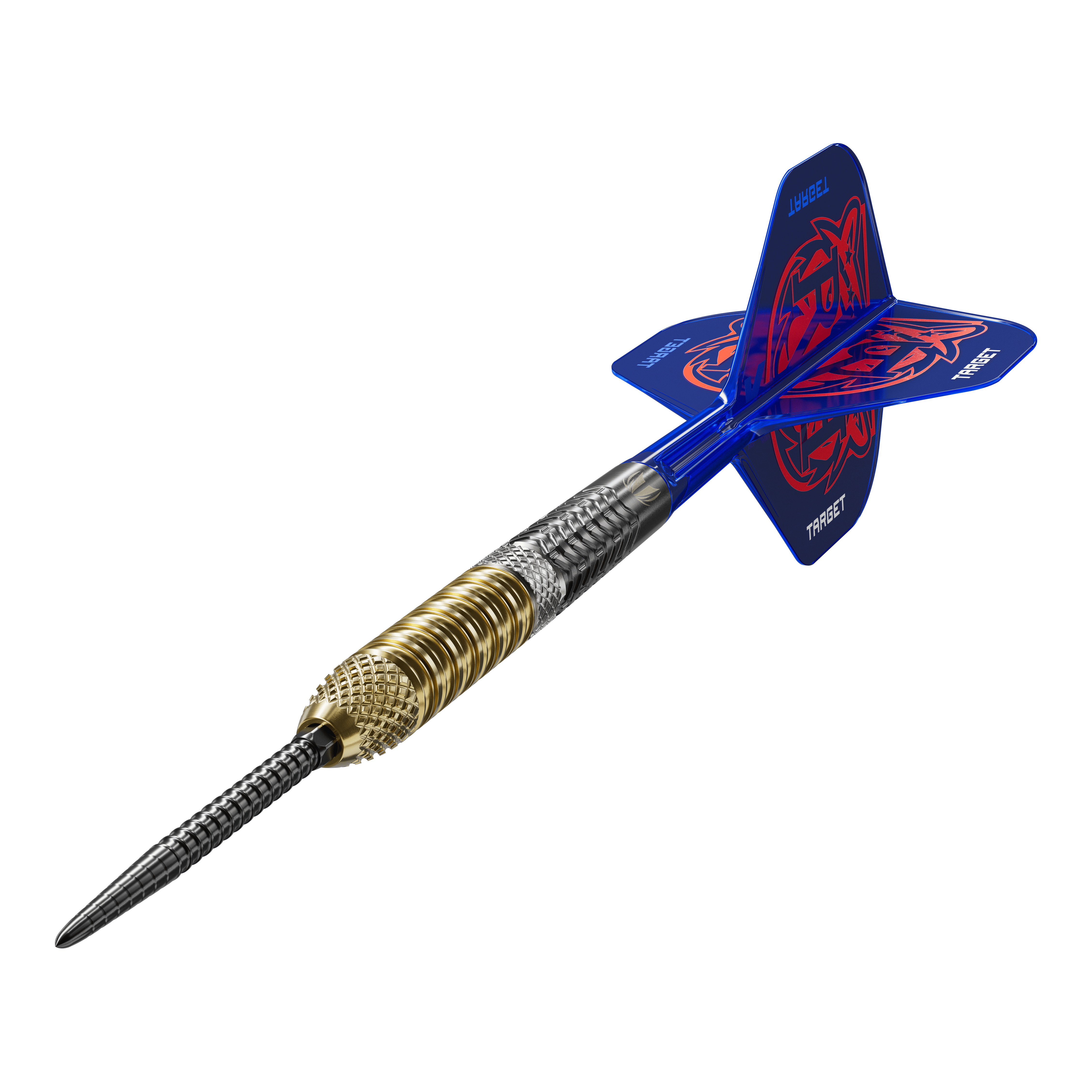 Target Raymond Van Barneveld GEN6 Dardos de acero con punta suiza Abgebildet sind die Target Raymond Van Barneveld GEN6 Swiss Point Steeldarts. Es handelt sich um hochwertige Steeldarts für Dartspieler.