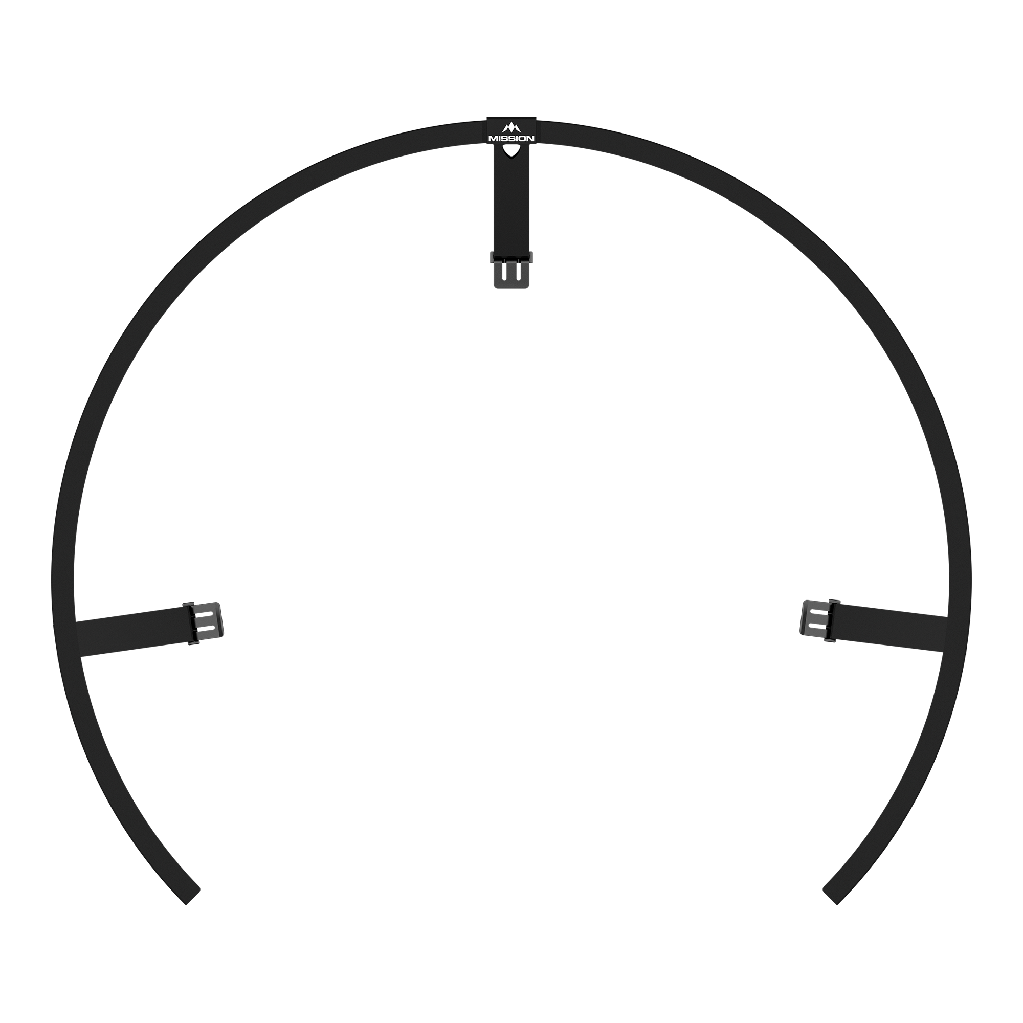 Iluminación LED para diana Mission Torus 270 - Negra Mission Torus 270 LED Dartboard Beleuchtung - Schwarz. Schwarze LED-Beleuchtung für perfekte Ausleuchtung des Dartboards.