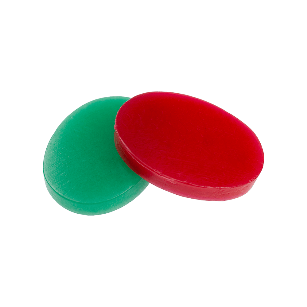 604_Fingerwachs_3 Fingerwachs in viereckigem Behälter. Das Produkt ist offen und deutlich zu erkennen.